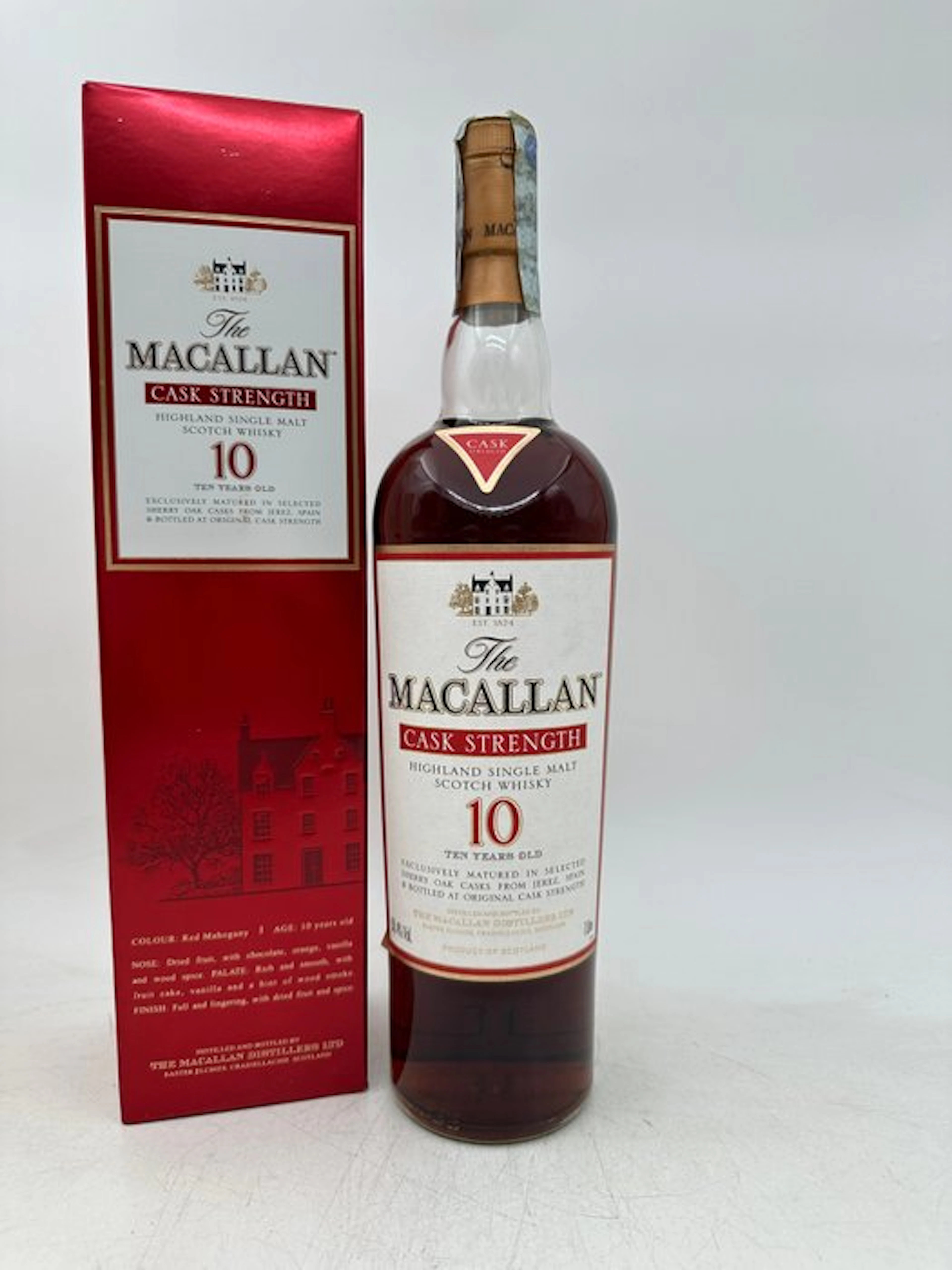 Macallan 10 years old Cask Strength - b. 2000s - 1 Litre