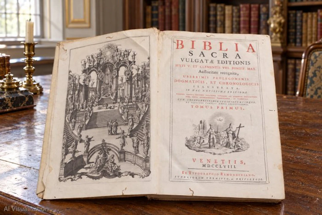 AA.VV - Biblia Sacra Vulgatae Editionis - 1758