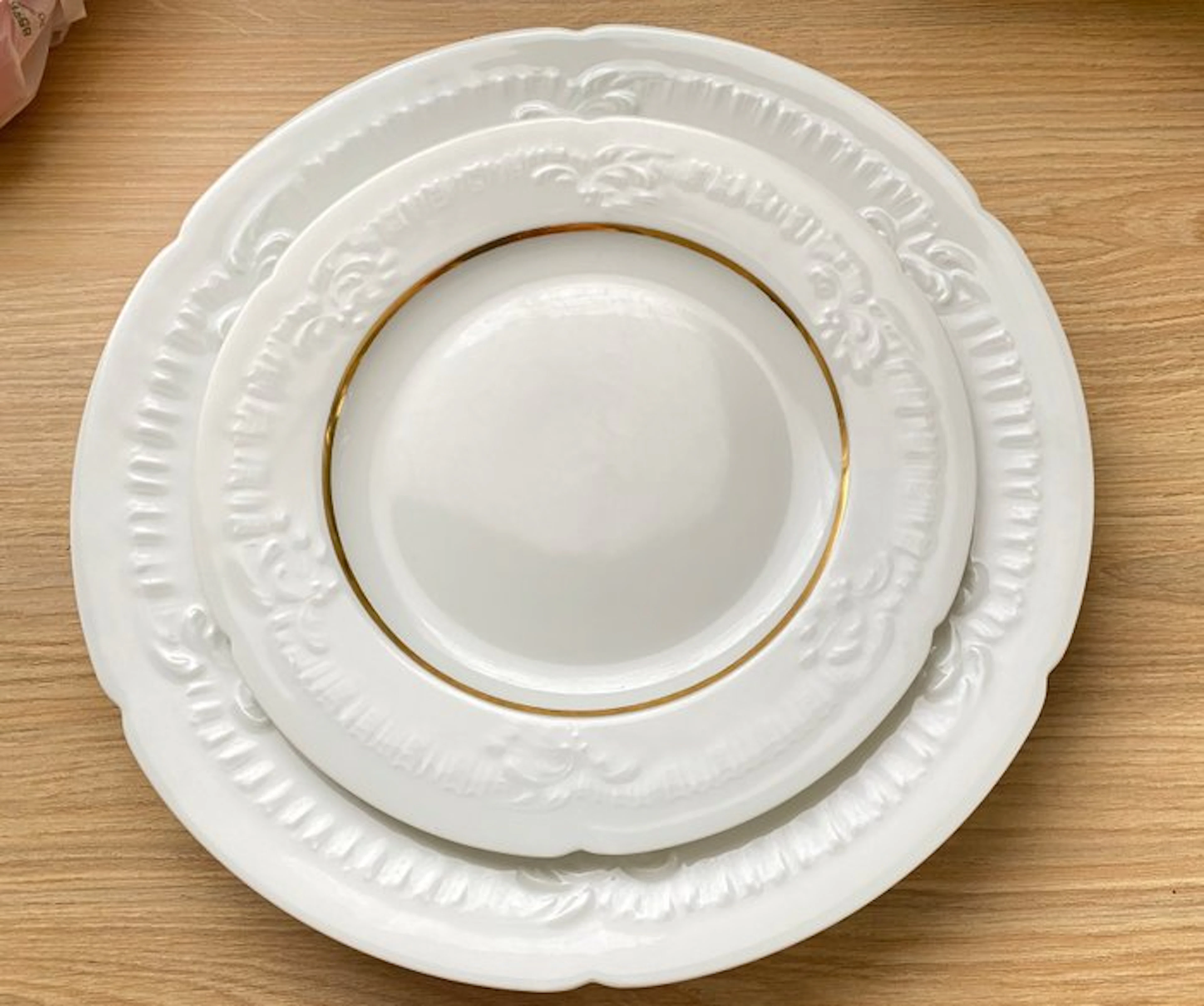 Chastagner / Limoges - Table service (26) - Porcelain, Gold