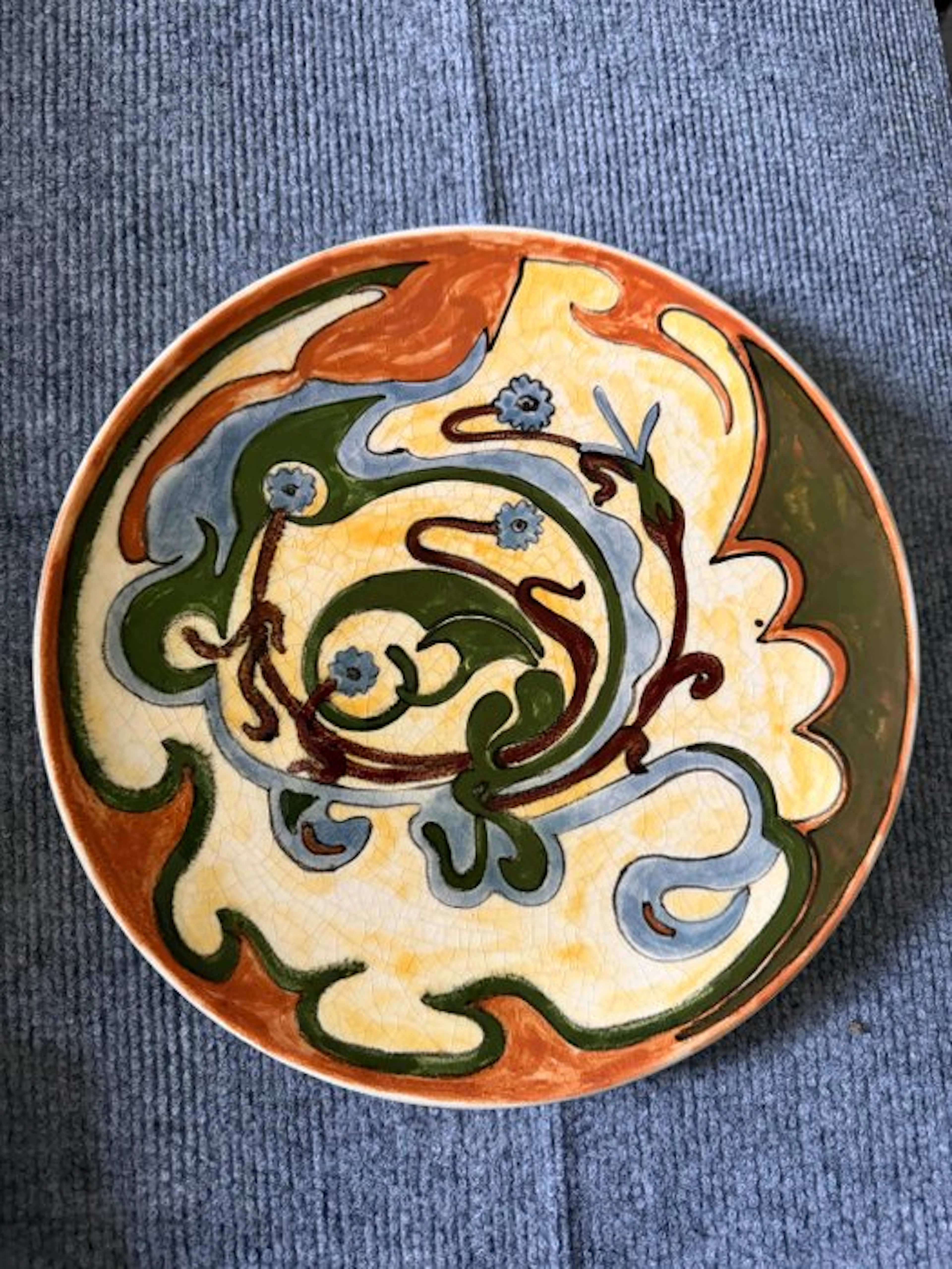 Firma Wed. N.S.A. Brantjes & Co - Plate - Earthenware