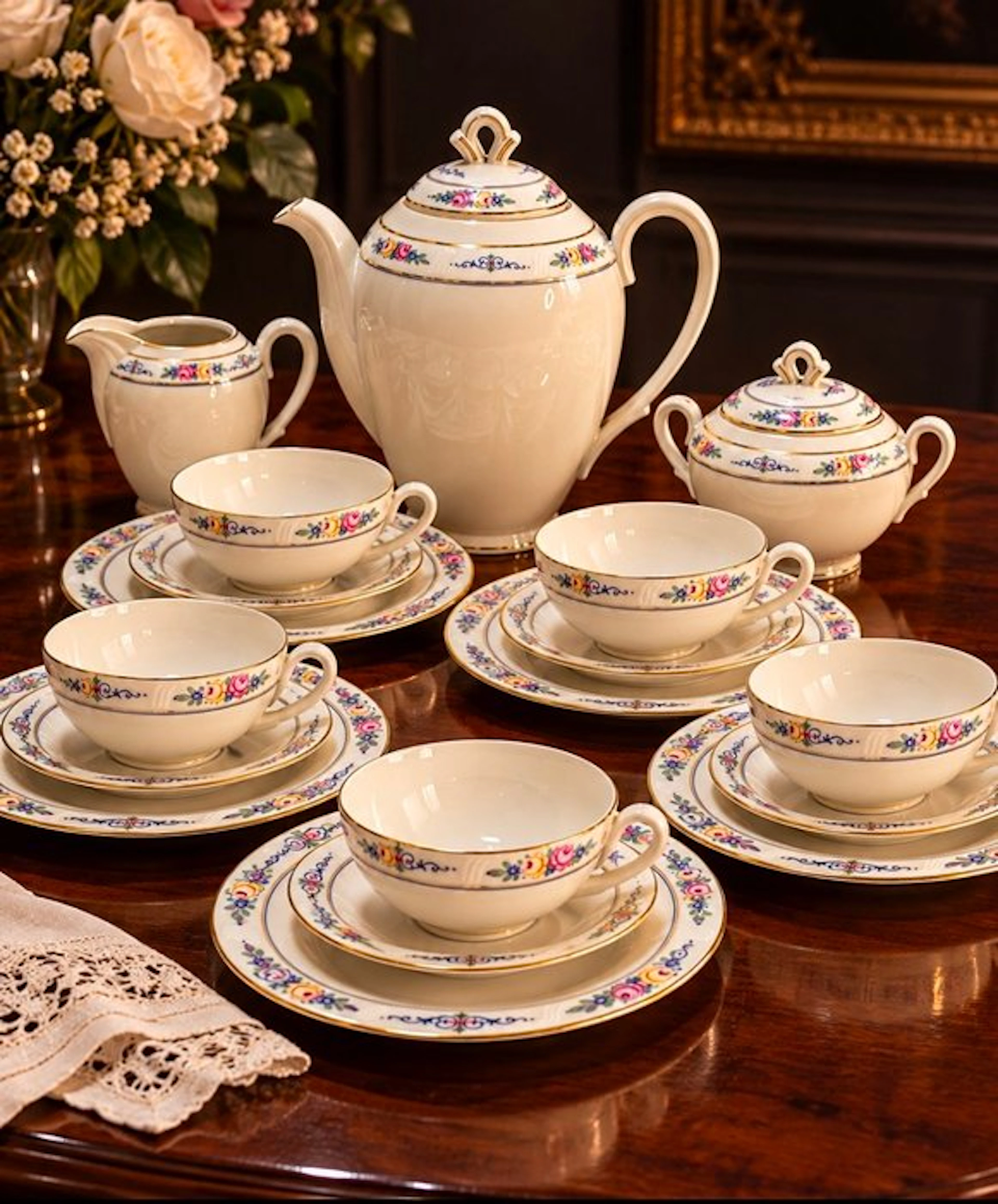 Haas & Czjzek Schlaggenwald - Tea service - Grand Prix...
