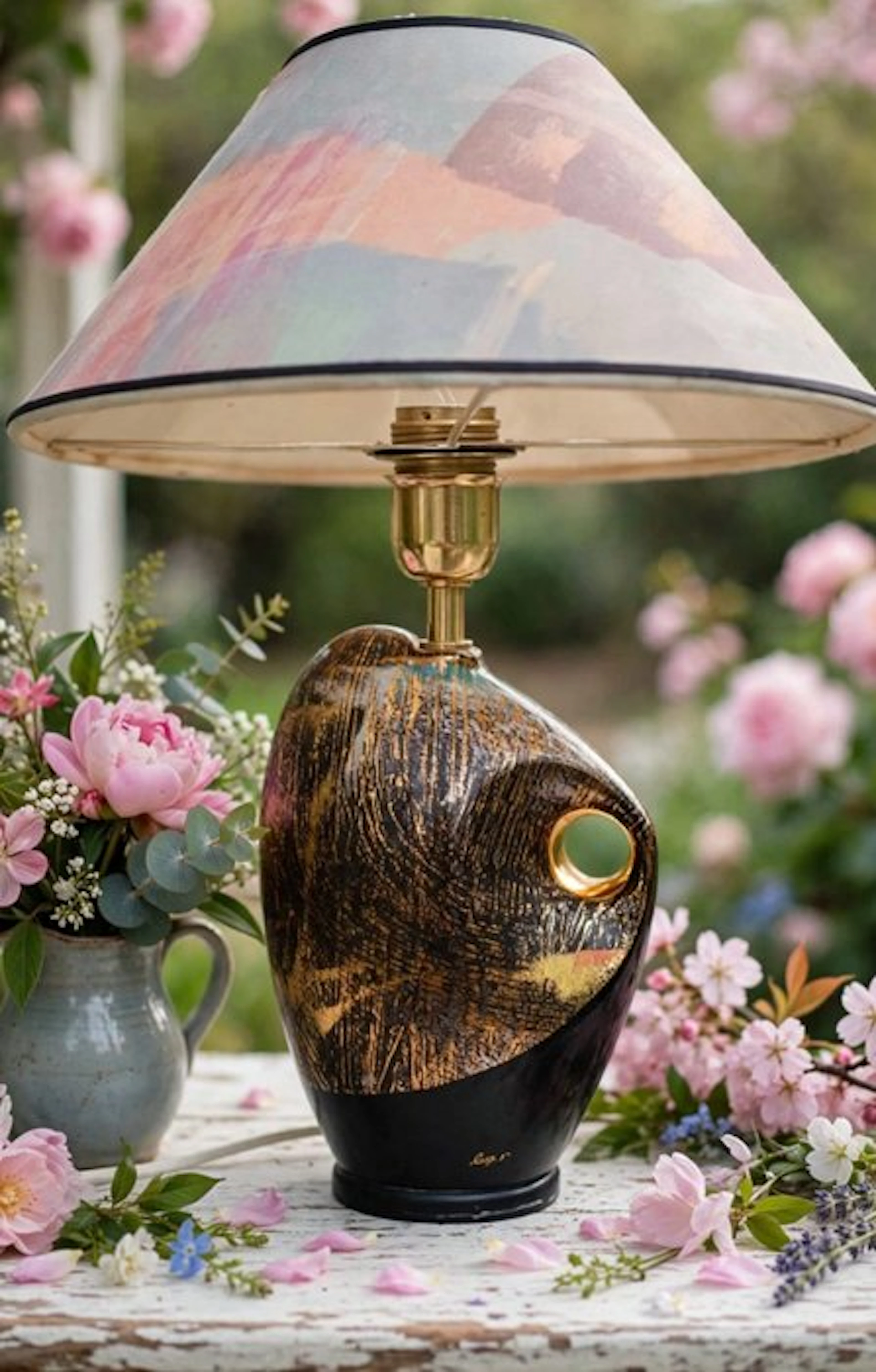 Carpiè Sele-Arte - carpiè - Buffet table lamp - Pottery - Carpiè lamp