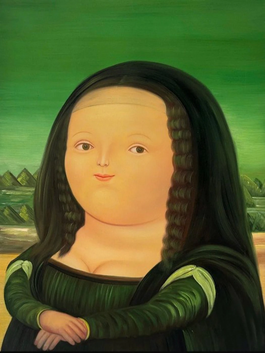 Tran Van khoa (1997) - La Joconde 80 x 60 cm → No Reserve ✓