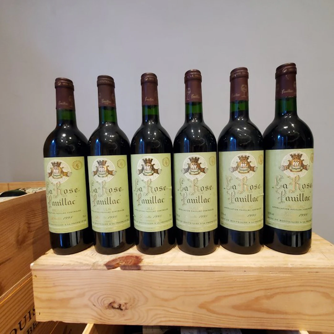 1998 Chateau La Rose Pauillac - Pauillac - 6 Bottles (0.75L)