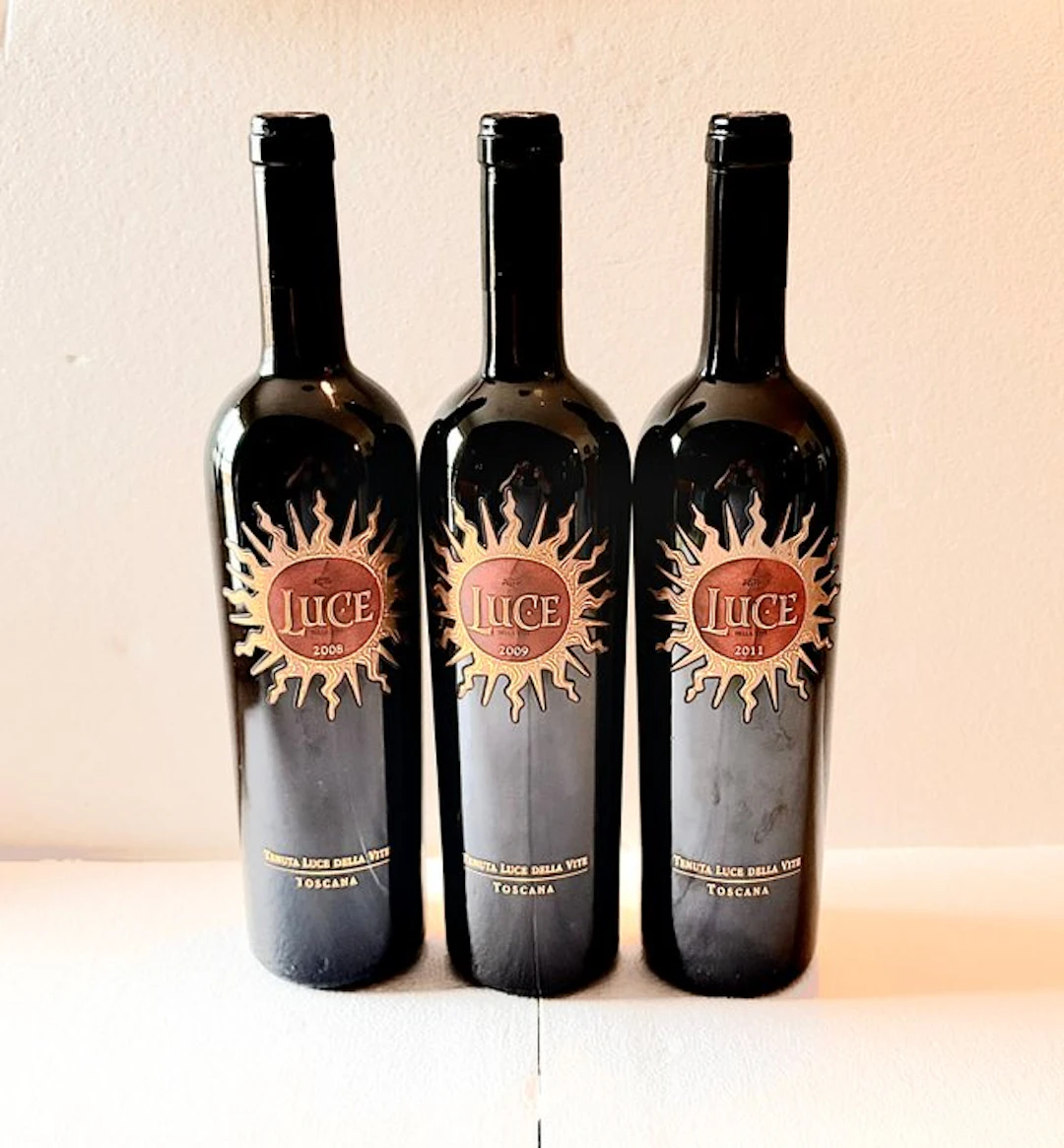 2008 , 2009 & 2011 Tenuta Luce della Vite - Tuscany IGT - 3 Bottles (0.75L)