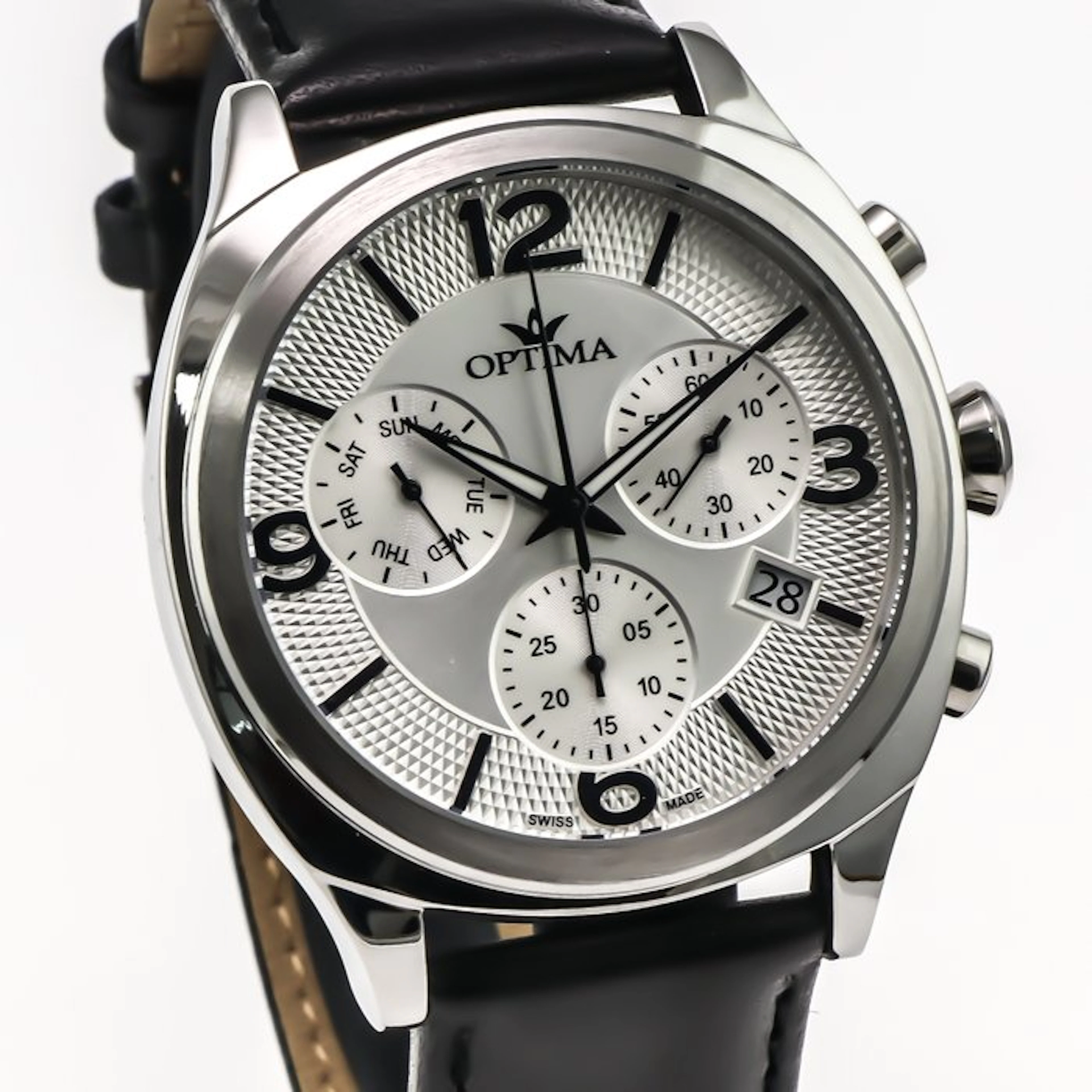 Optima - Swiss Made Chronograph Watch - OSC449-SL-1 - No...