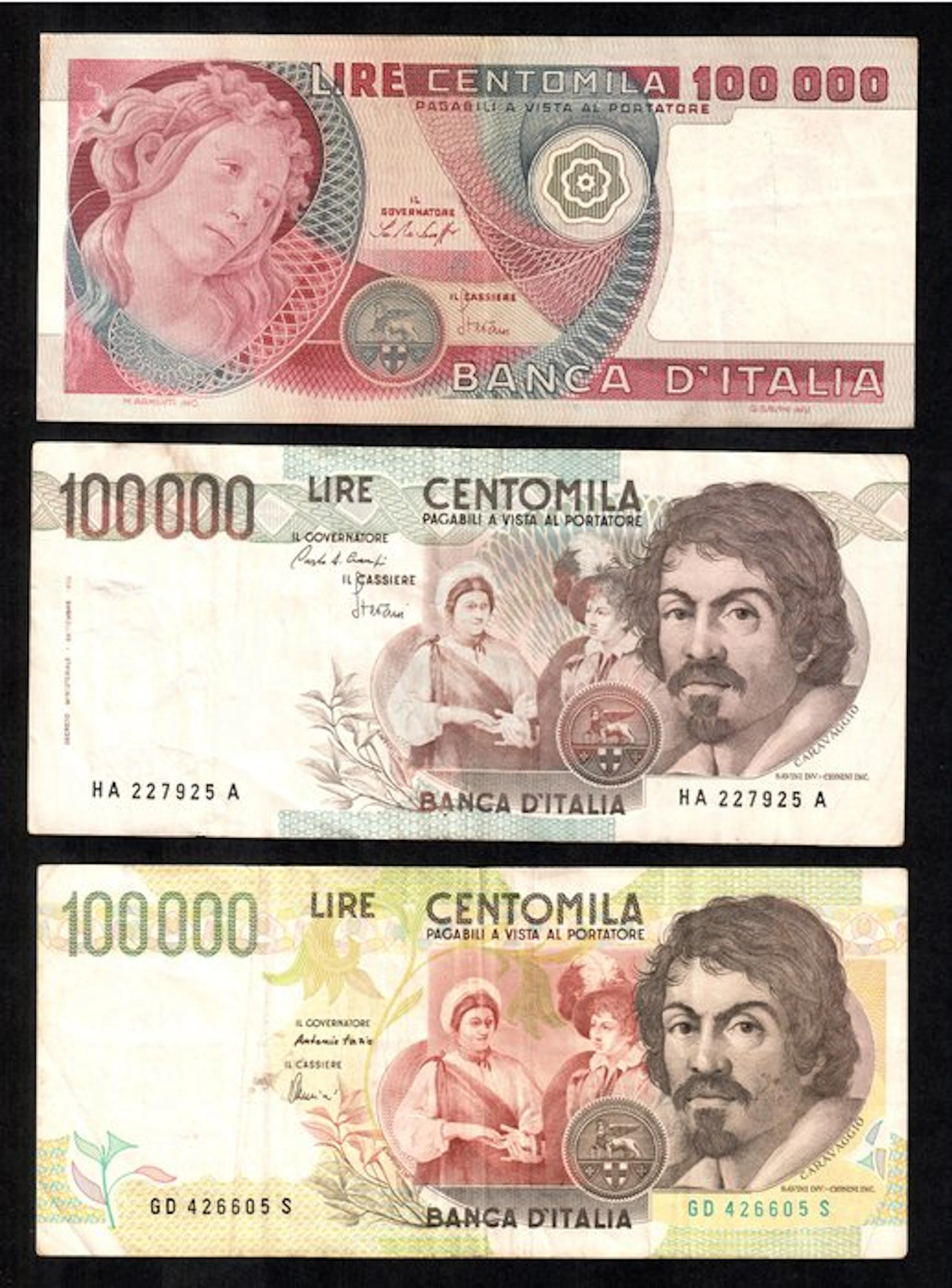 Italy. 100000 Lire (No reserve price)