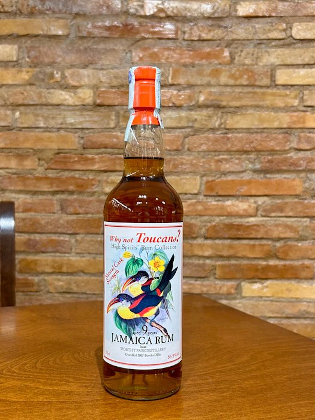 Worthy Park 2016 High Spirits - Why not Toucans? - b. 2016 - 70cl