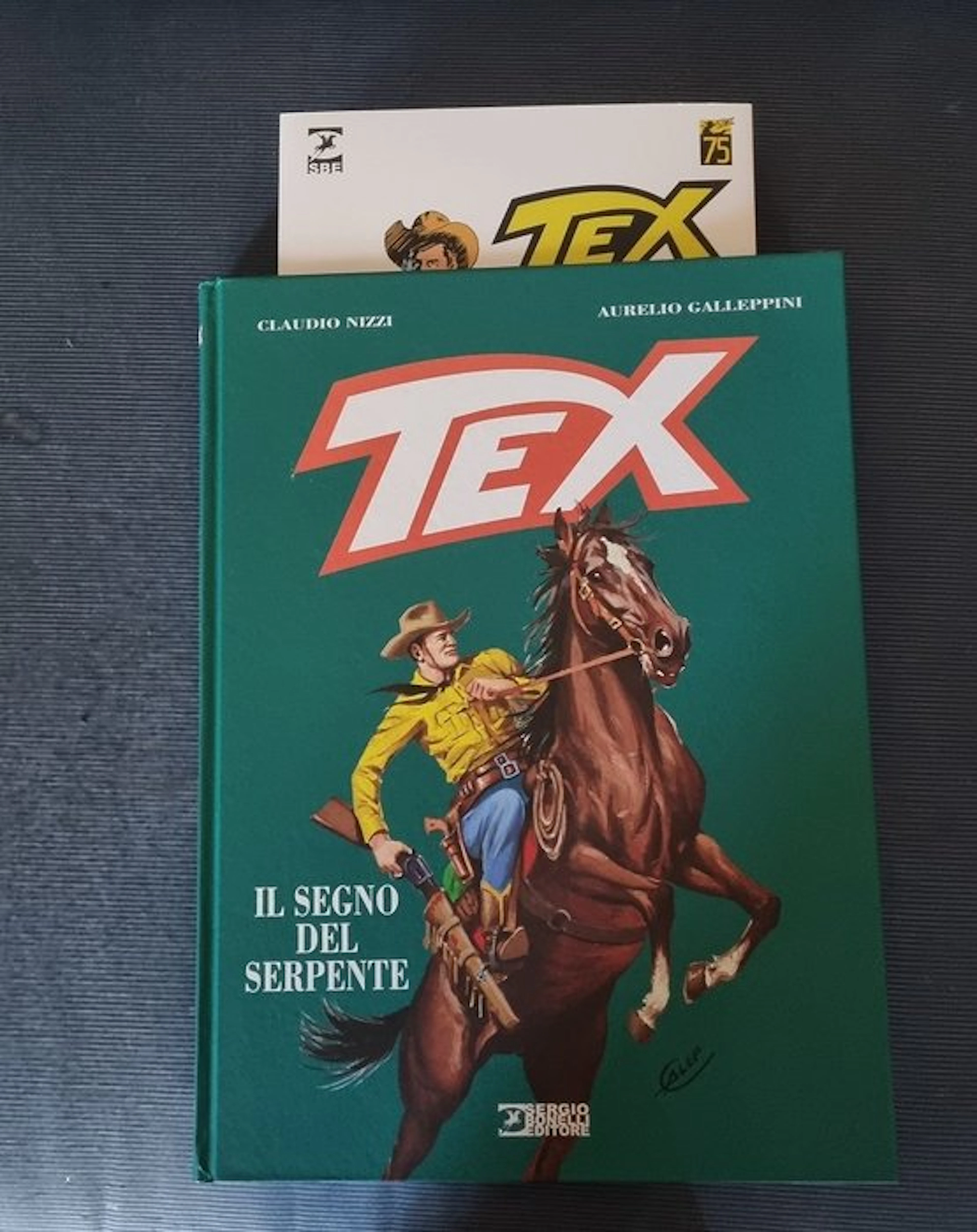 Tex - Il segno del serpente + Folder Poste Italiane - 2 Album, Comic - 2023