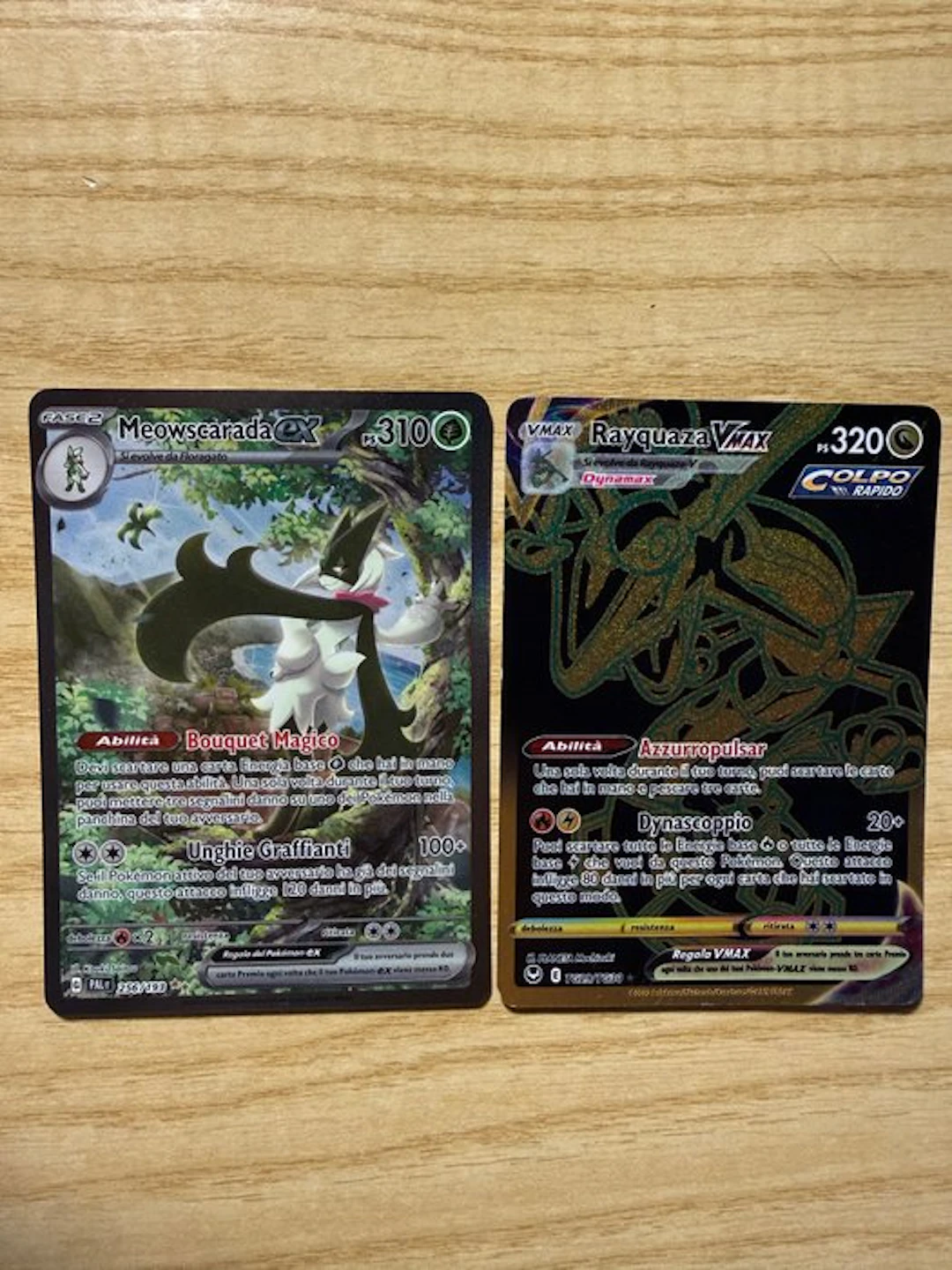 Pokémon Card - Rayquaza Secret rare - Various sets