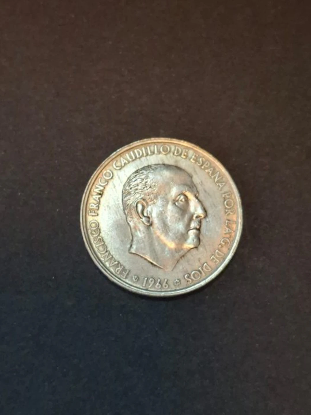 Spain. Francisco Franco. 100 Pesetas 1966*66 (No reserve price)