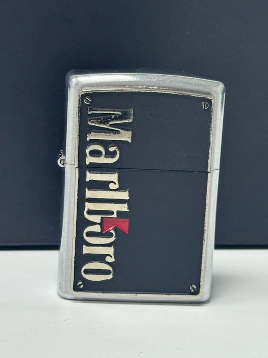 Zippo - Banner vintage Marlboro - No reserve price - Lighter - Brass