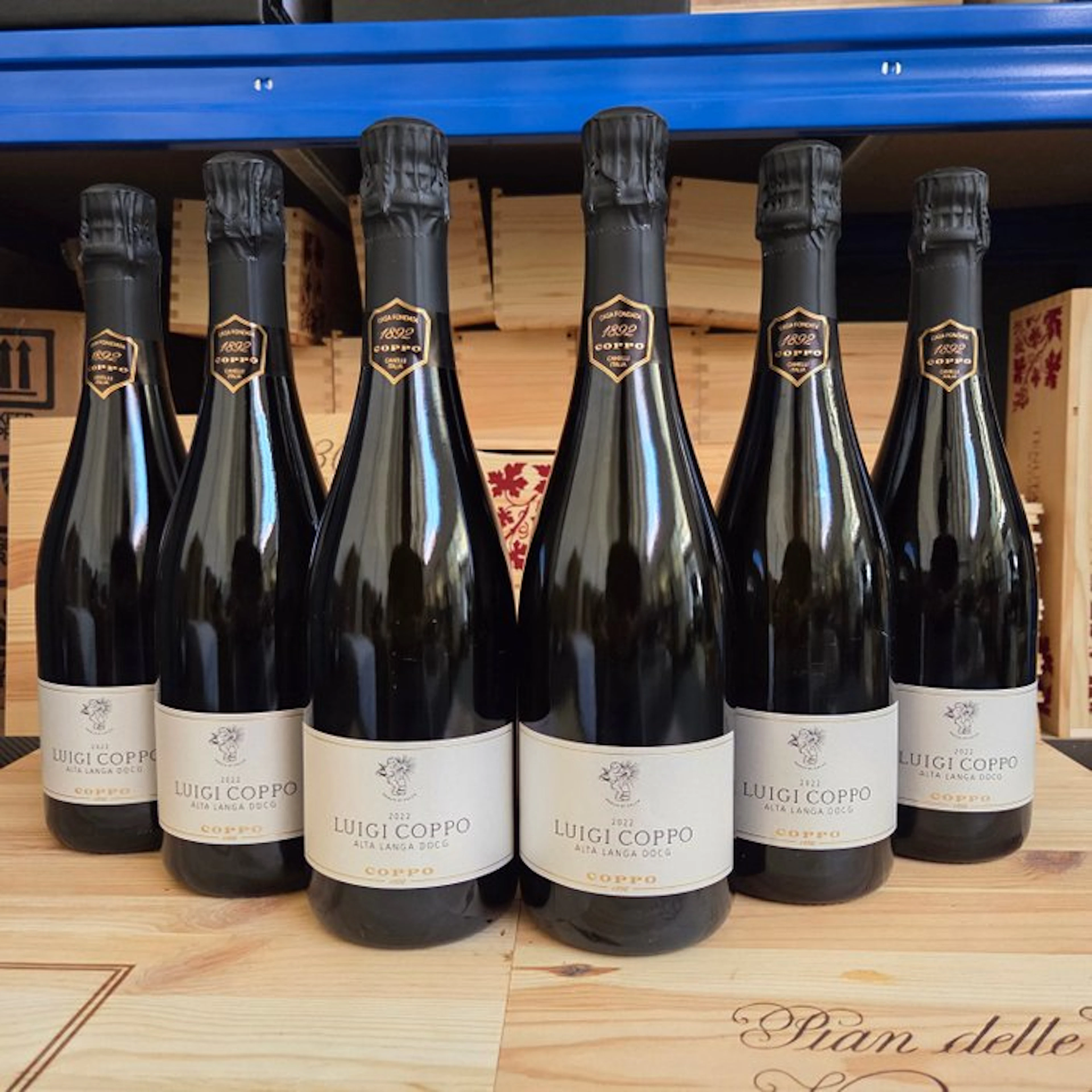 2022 Luigi Coppo, Alta Langa DOCG - Piedmont Brut - 6 Bottles (0.75L)