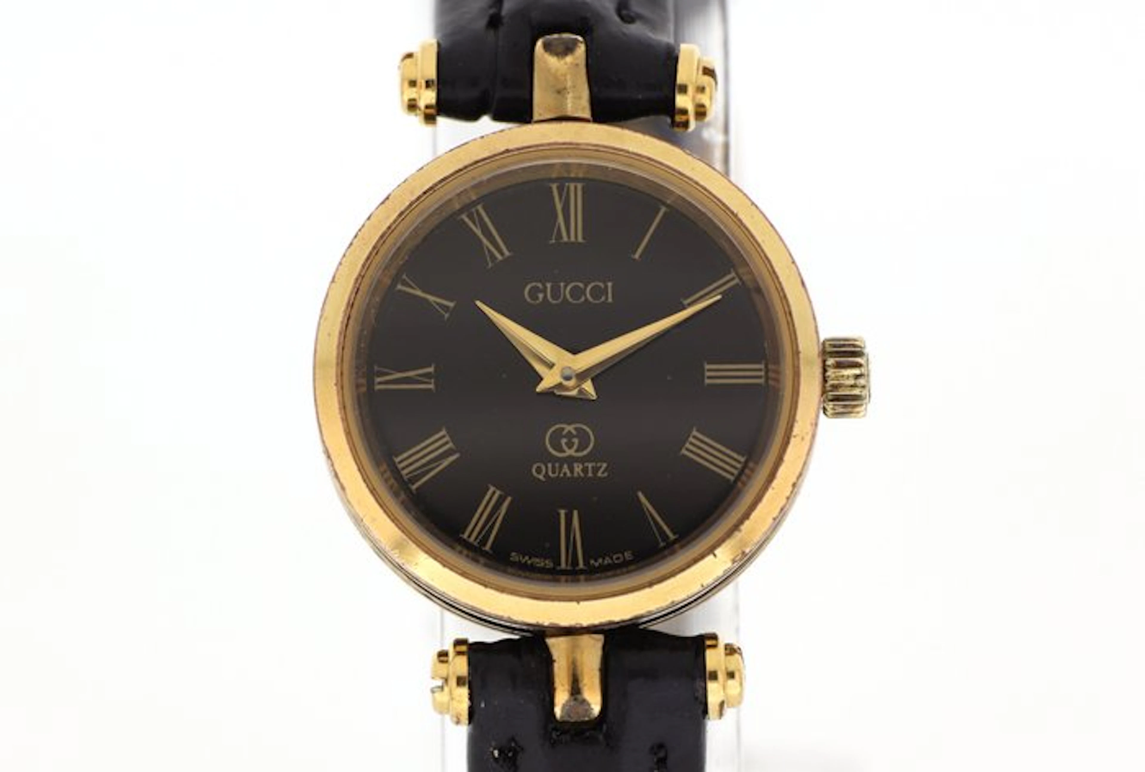Gucci - Gucci 2040L Classic Gold Plated Roman Dial - No...