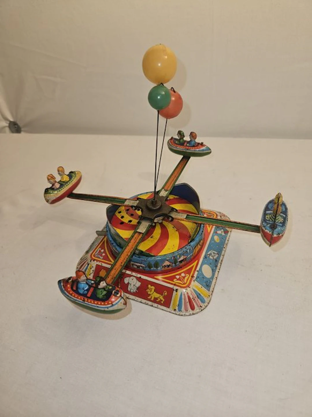 Blömer & Schuler - Toy carrousel met ballonnen - 1950-1960 - Germany