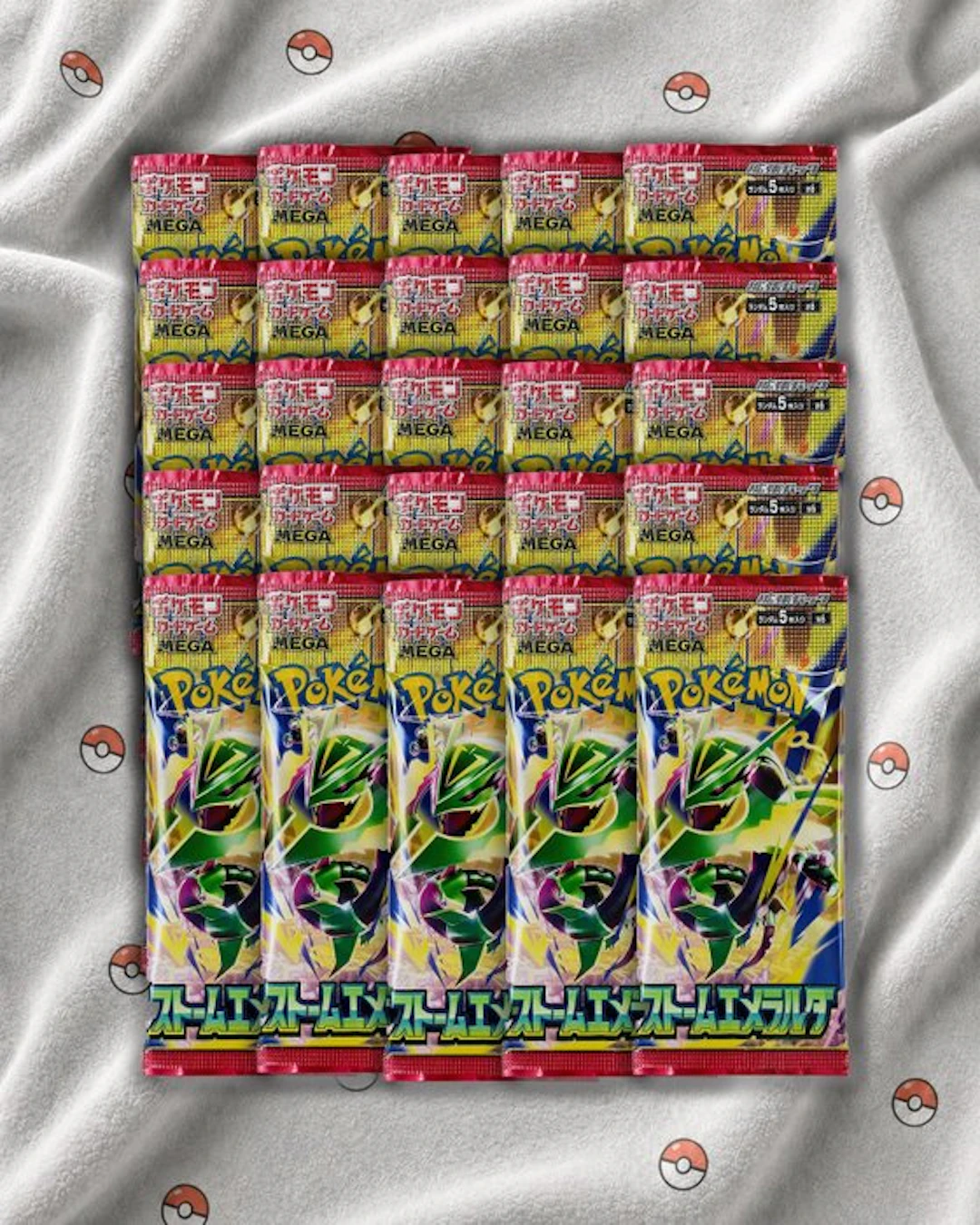 Pokémon - 25 Box - Pokémon TCG MEGA - Storm Emerald...
