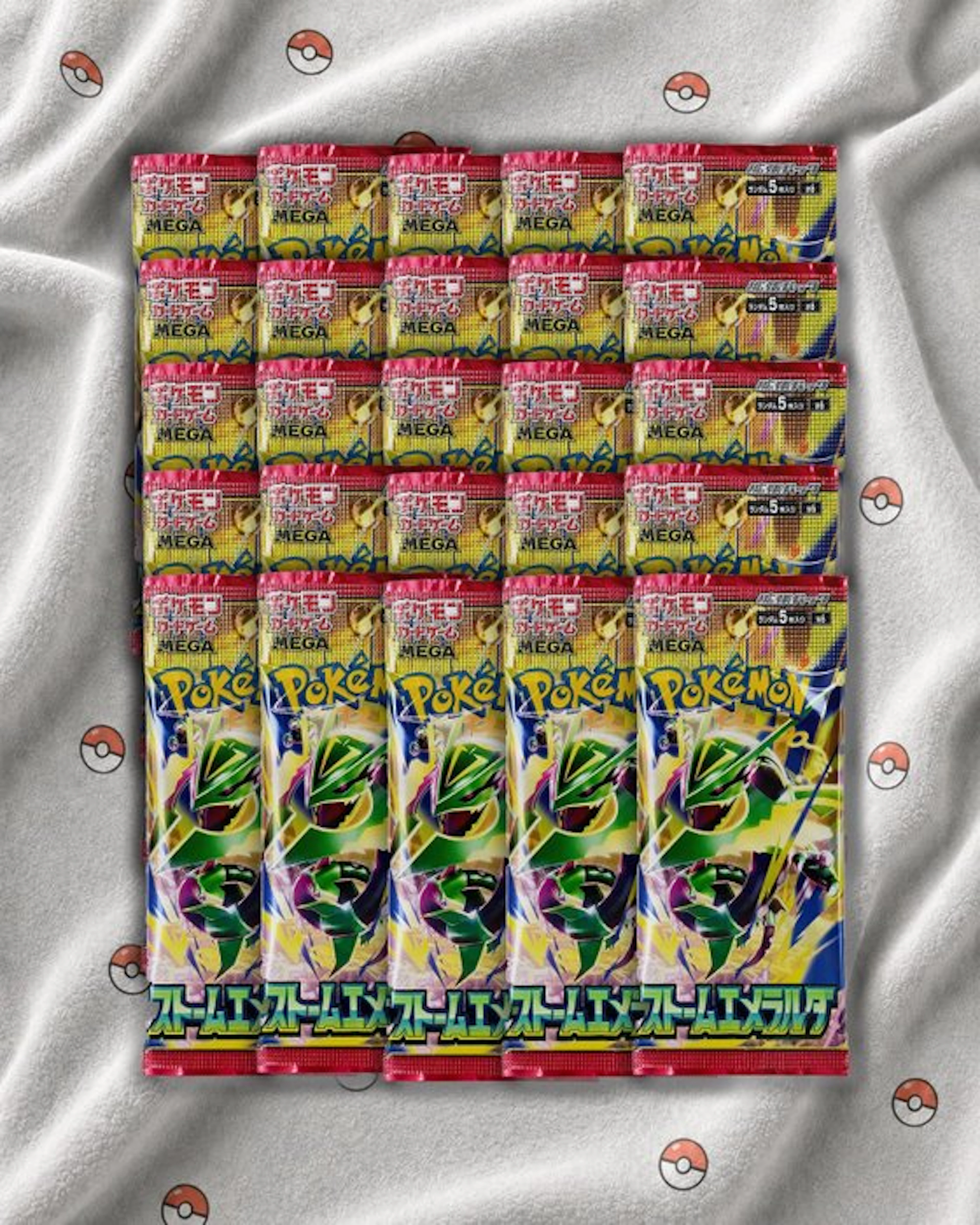 Pokémon - 25 Box - Pokémon TCG MEGA - Storm Emerald...
