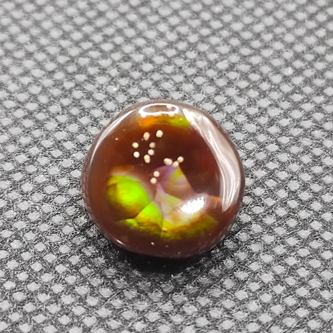 Agata of Fire Cabochon- 2.2 g - (1)