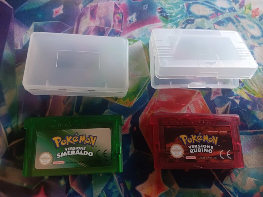 Nintendo - Gameboy Advance - Pokemon Rubino & Smeraldo - Video game