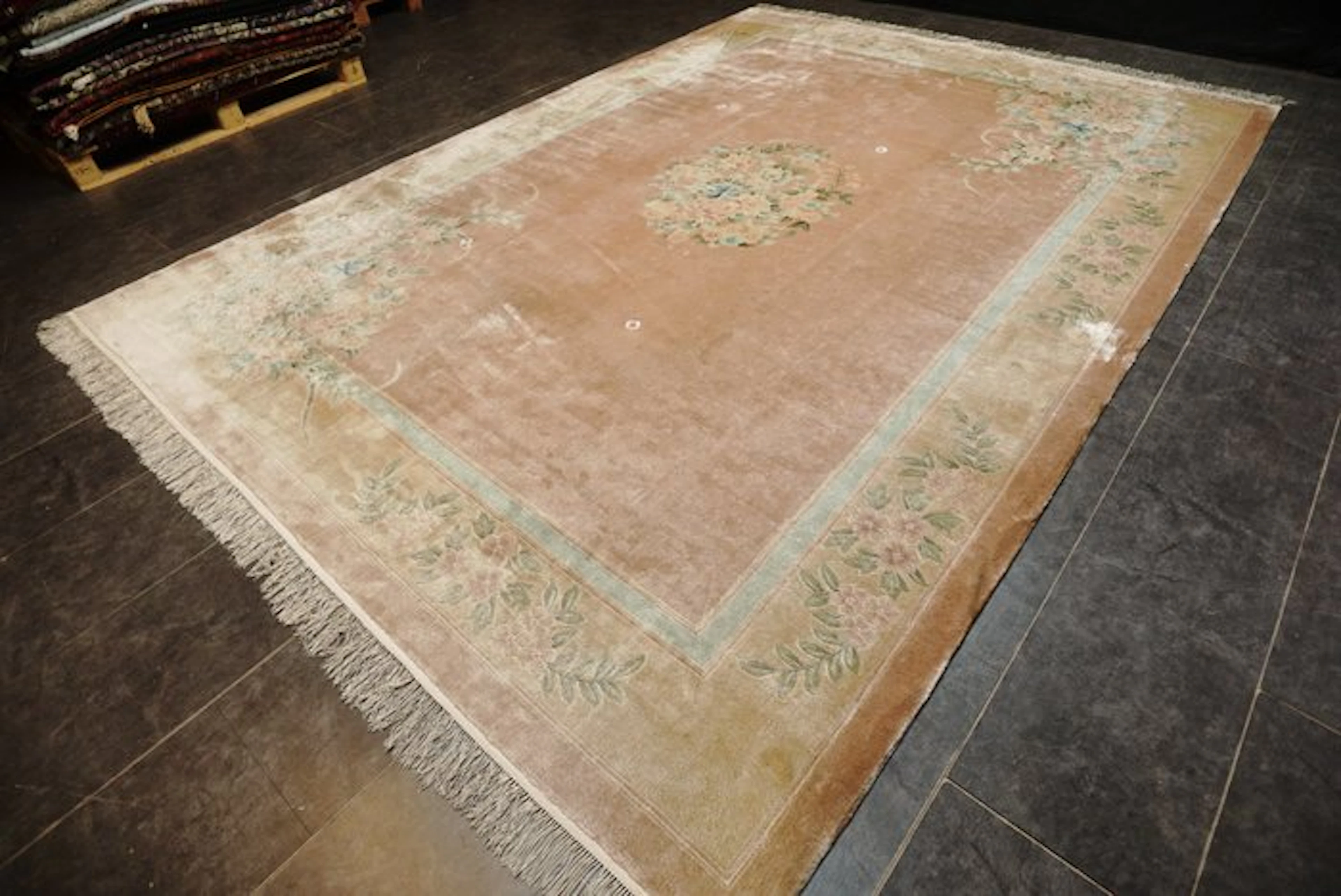 China silk - Carpet - 335 cm - 245 cm