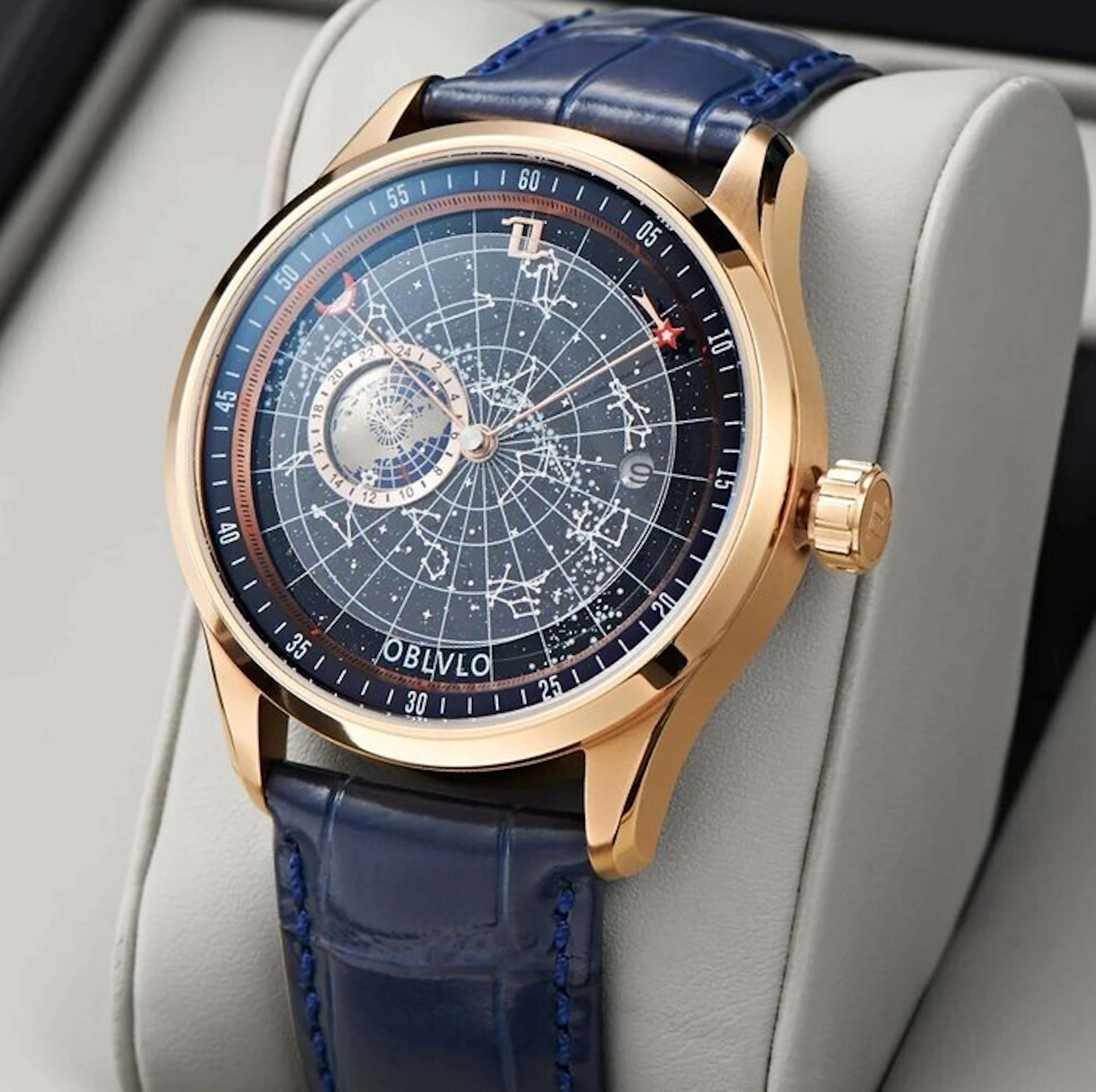 Oblvlo - Rotating GALAXY - Astronomical - Automatic - 8217 Cal