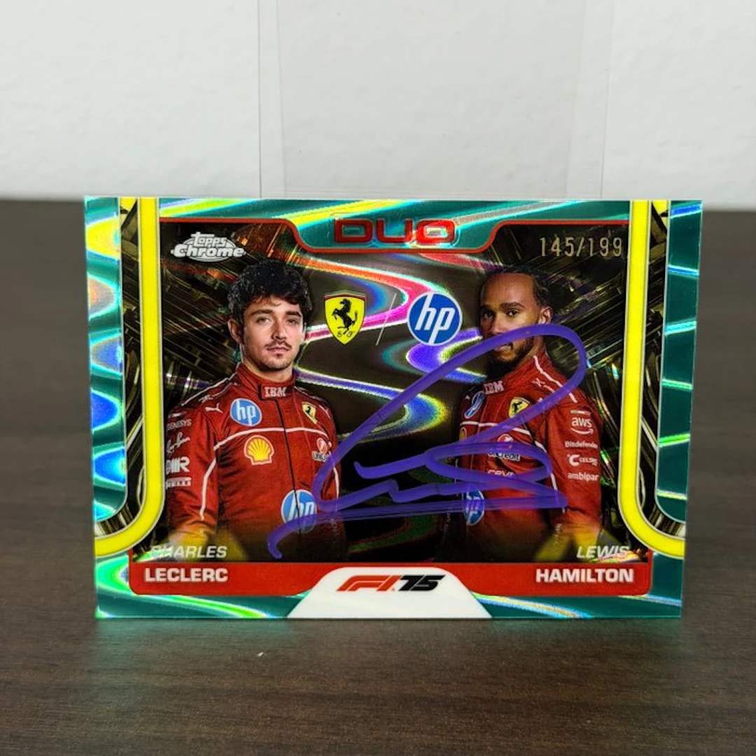Ferrari - Topps Chrome Limited Edition "DUO" - 145/199...