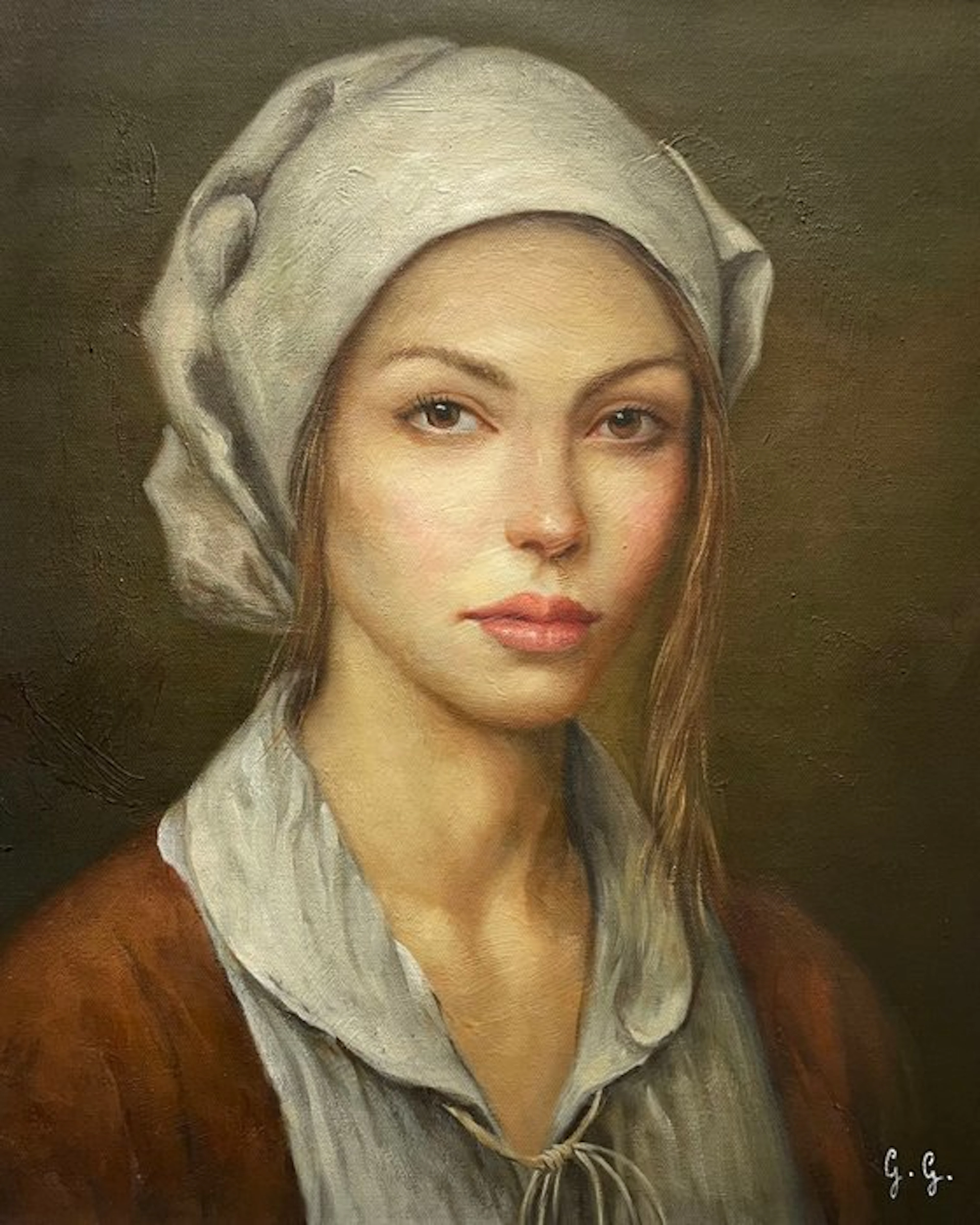Giuseppe Giglio (1957) - Purezza di bianco e rosa