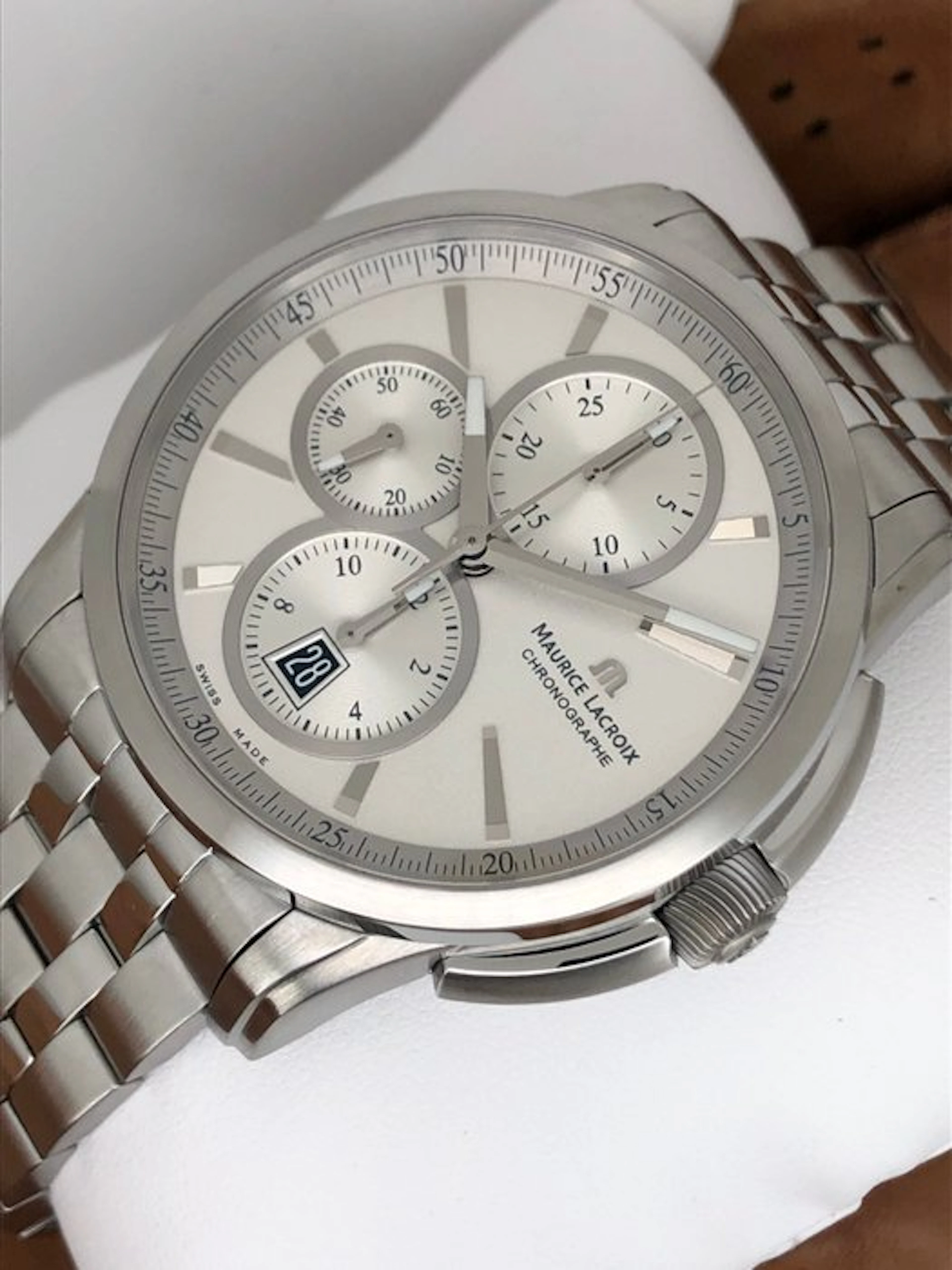 Maurice Lacroix - Pontos Chronograph Automatic - PT6188.SS002.130 - Men -