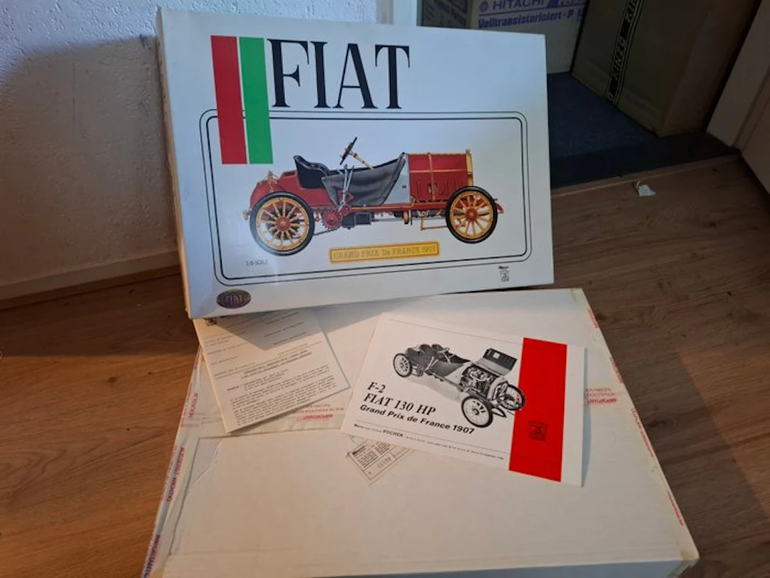 Pocher 1:8 - Model car - FIAT 130 HP Grand Prix de France 1907