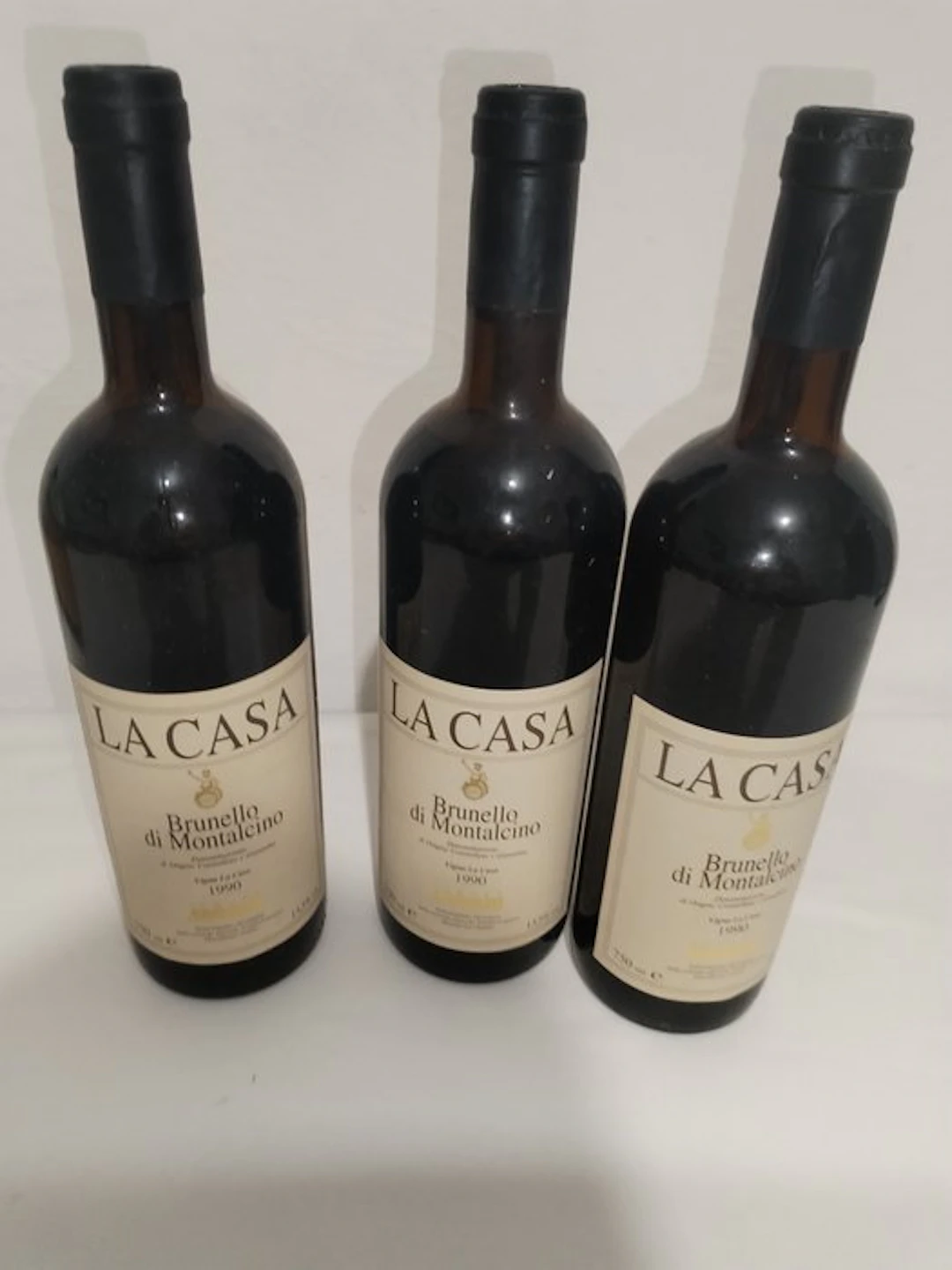 1990 Caparzo, La Casa - Brunello di Montalcino - 3 Bottles (0.75L)