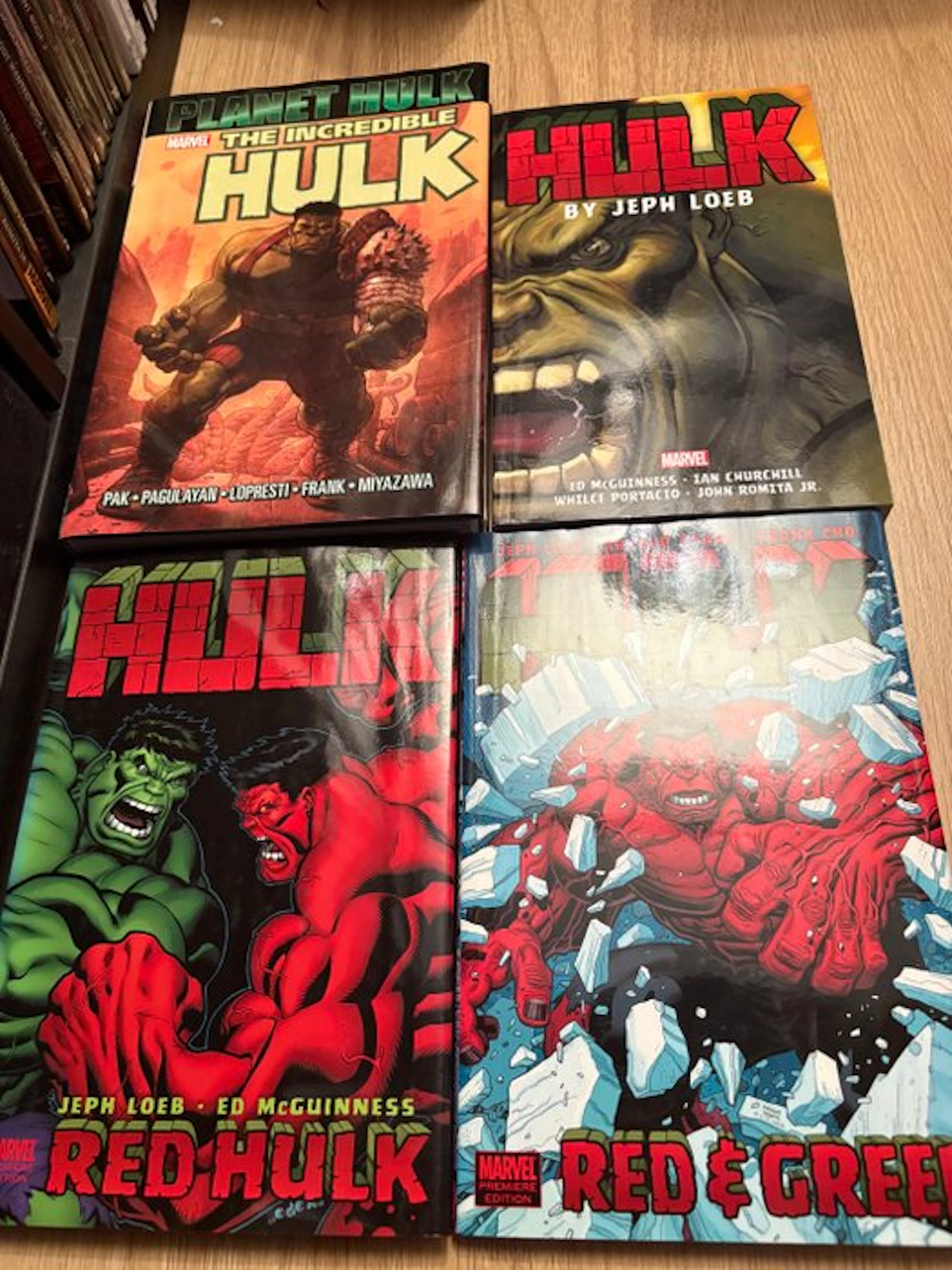 Hulk - Planet Hulk; Hulk by Jeph Loeb; Red Hulk; Red...