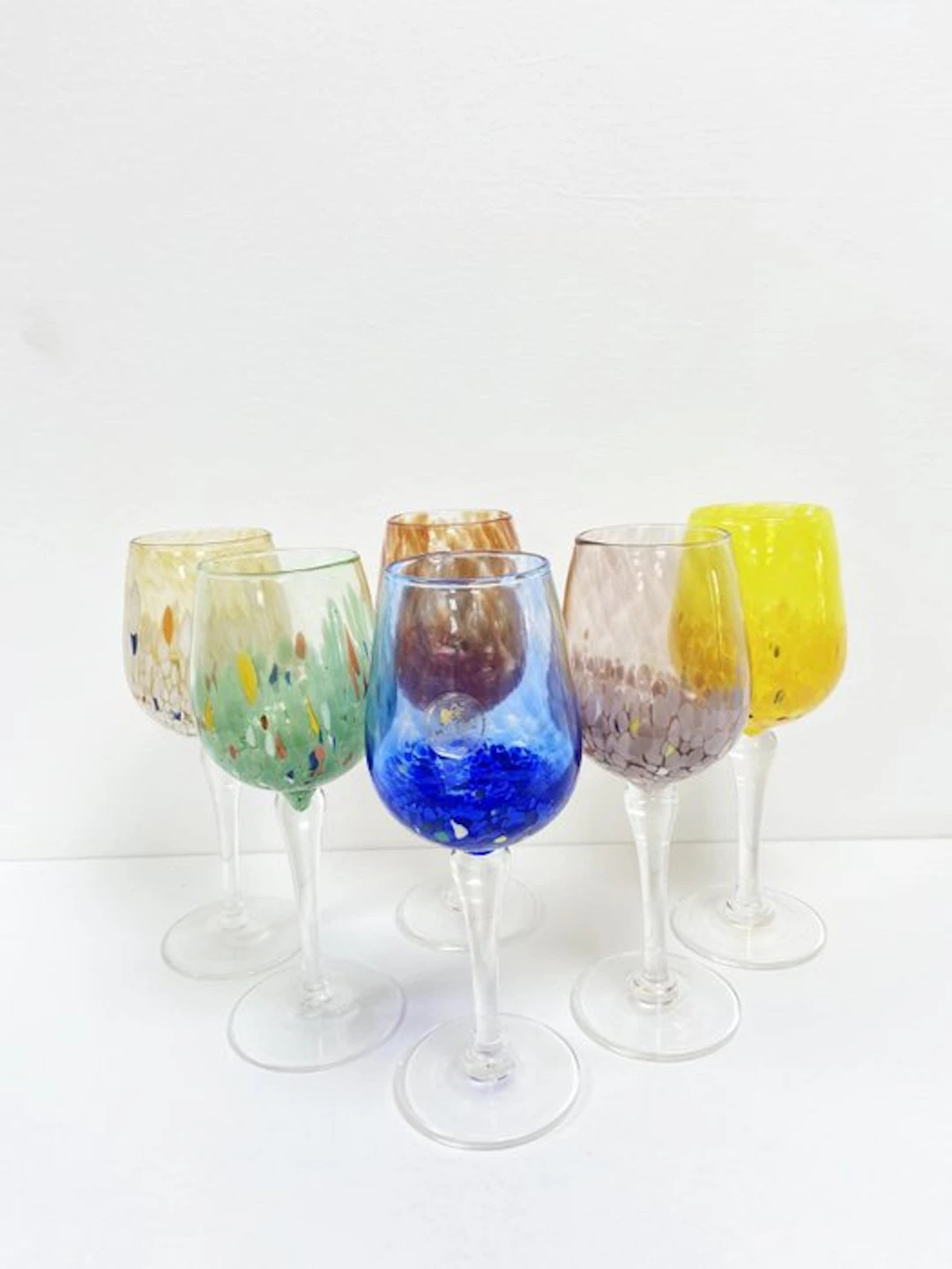 Chalice (6) - Glass - Set of 6 Elegant Wine Glasses