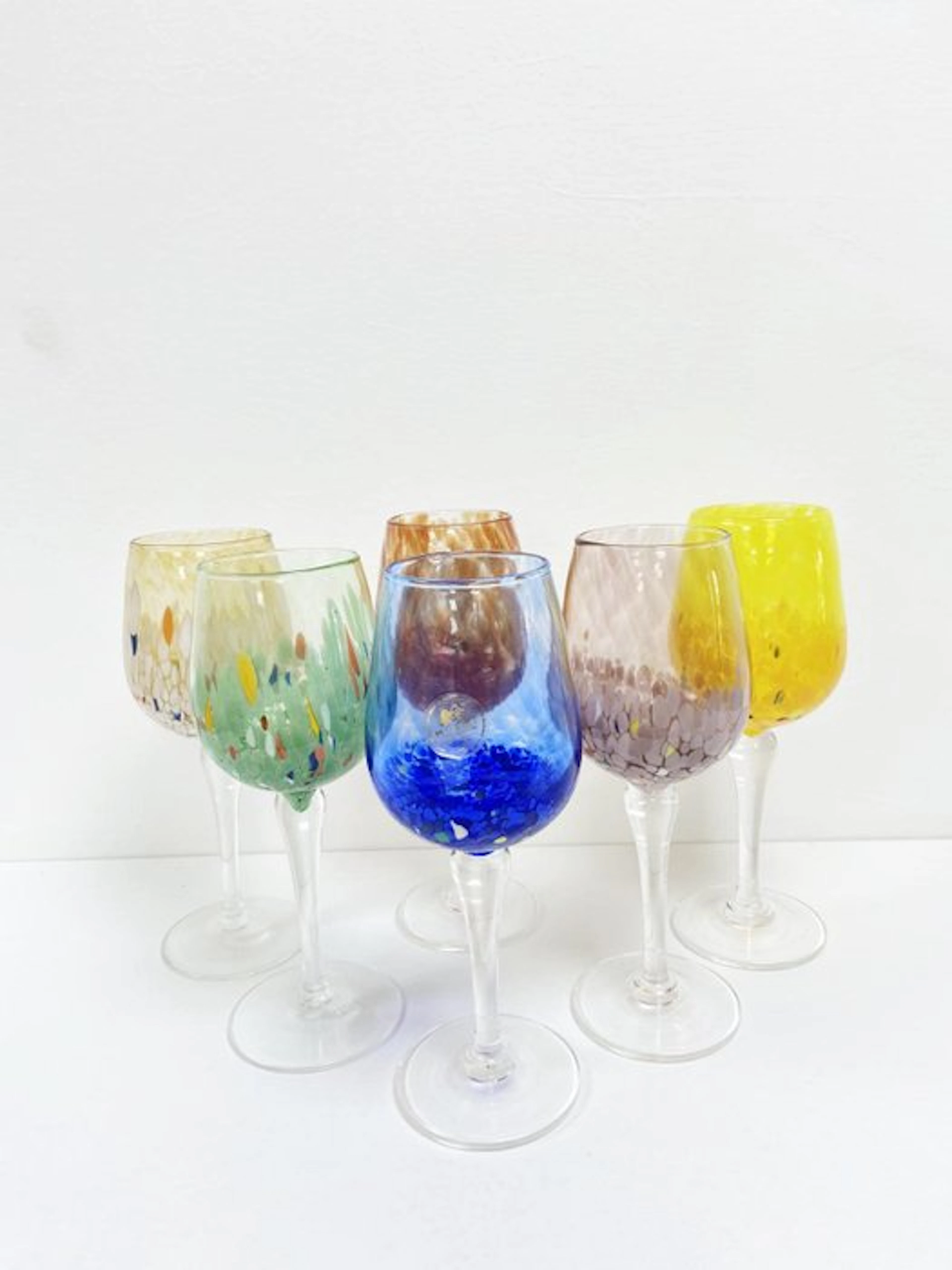 Chalice (6) - Glass - Set of 6 Elegant Wine Glasses