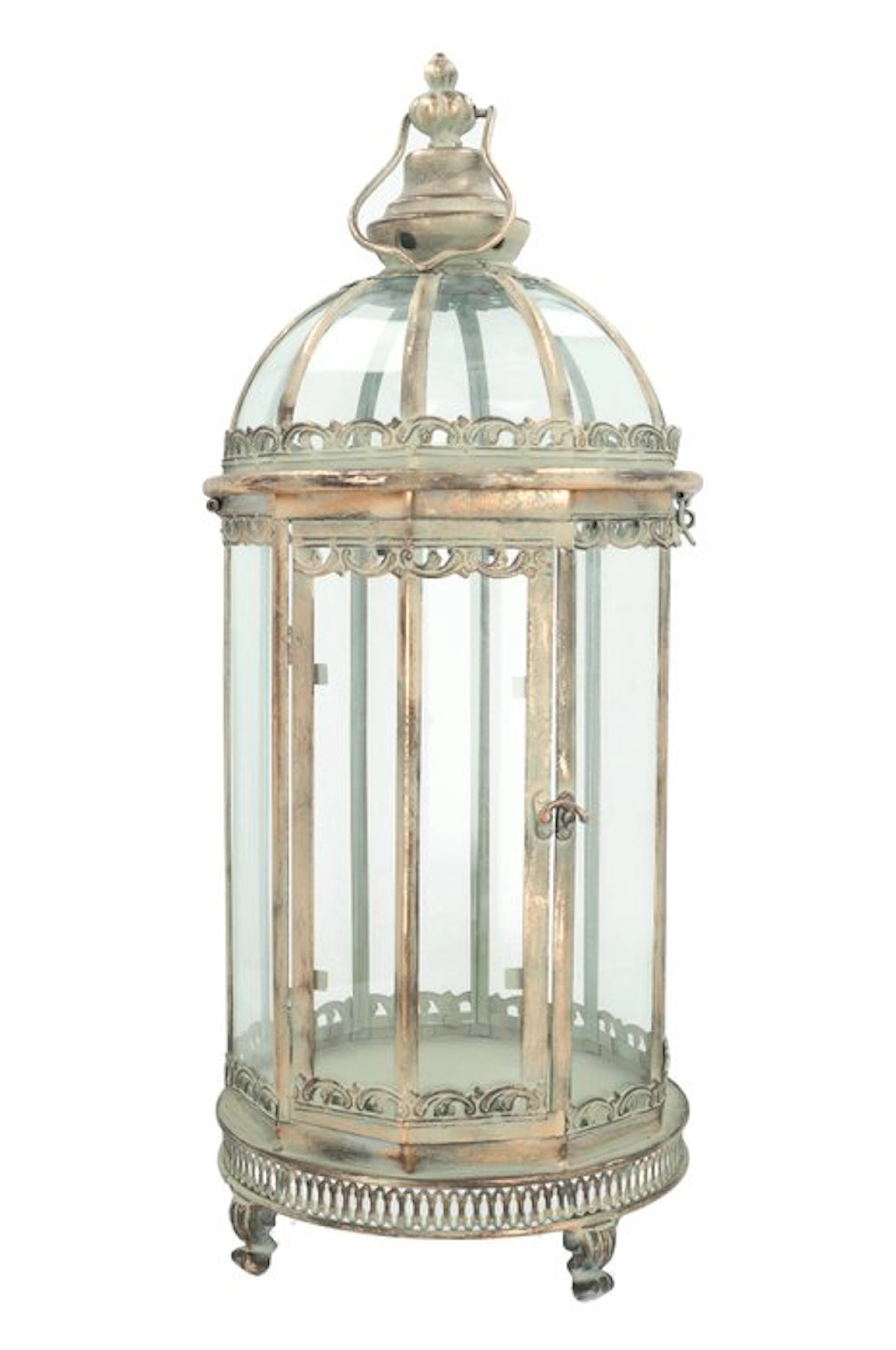 Lantern - Glass, Metal