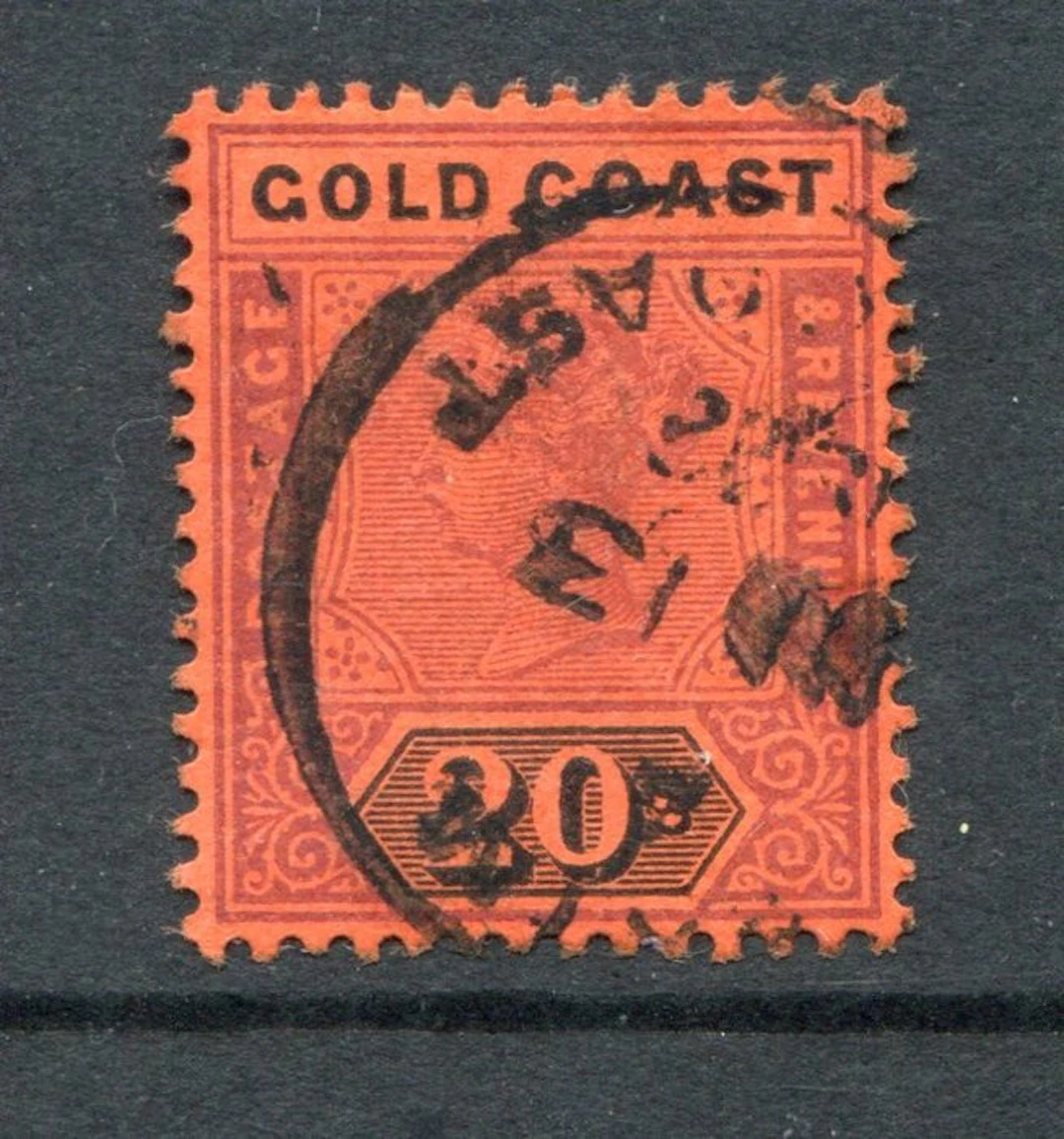 Gold Coast 1875/1913 - GOLD COAST 1875 1913 QV to KEVII...