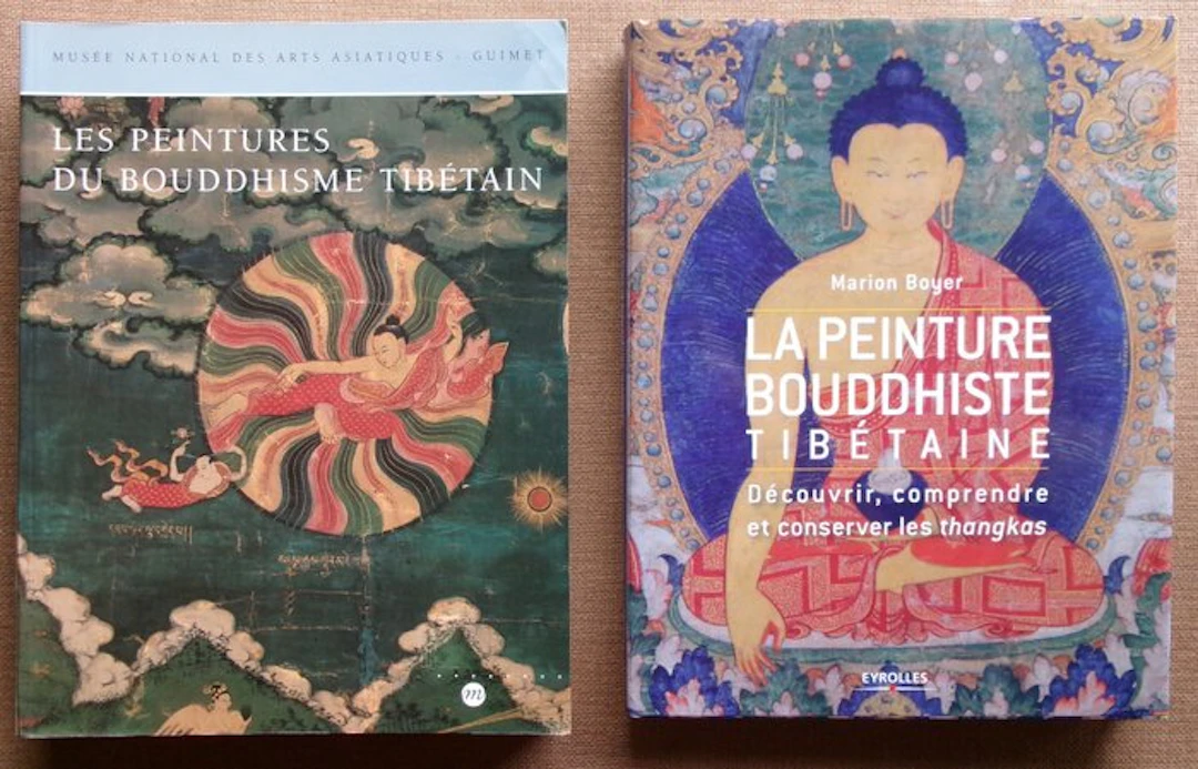 Superb lot of 2 extremely rare books on the art of...