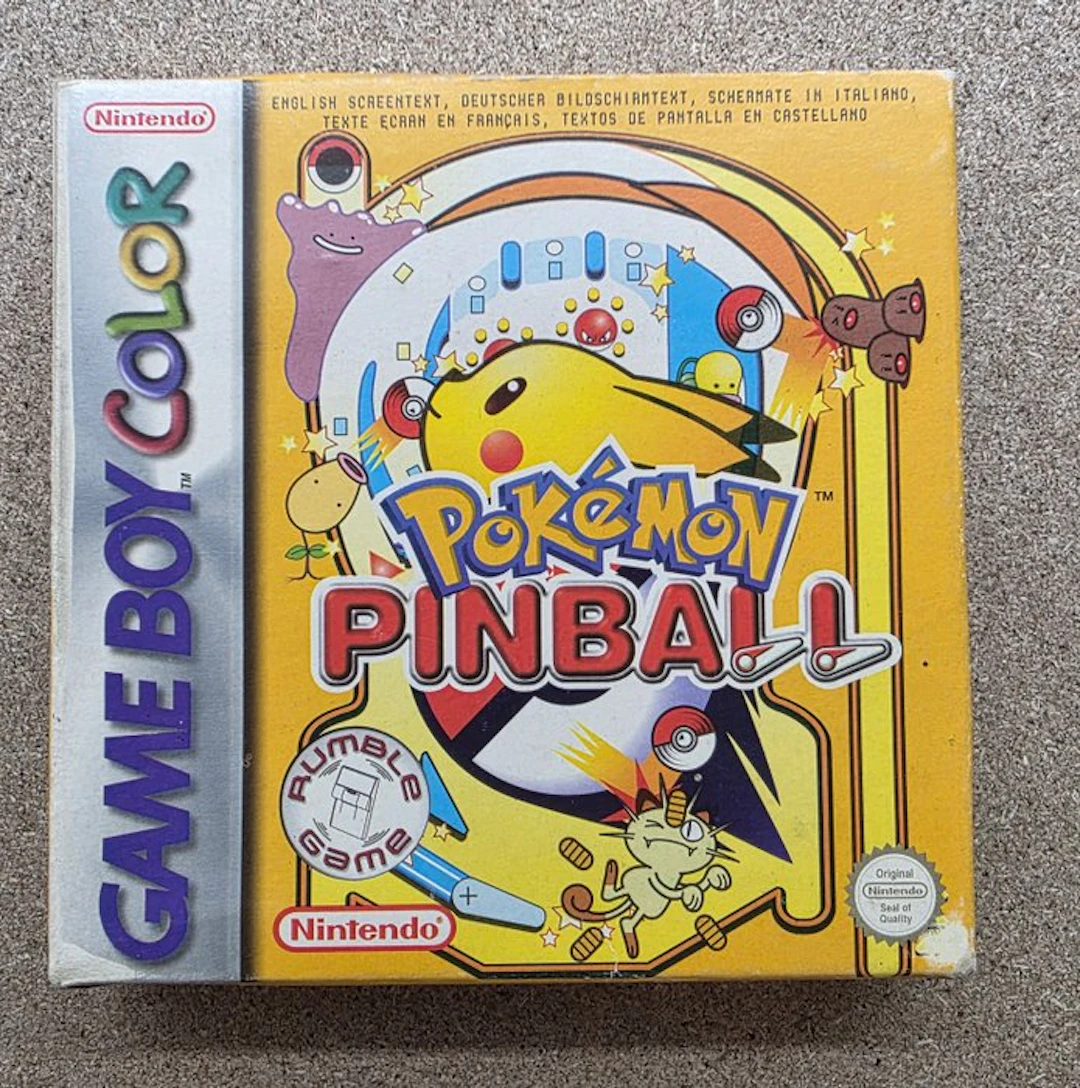 Nintendo - Gameboy Color - Pokémon Pinball (EUR) - Video game - In original box