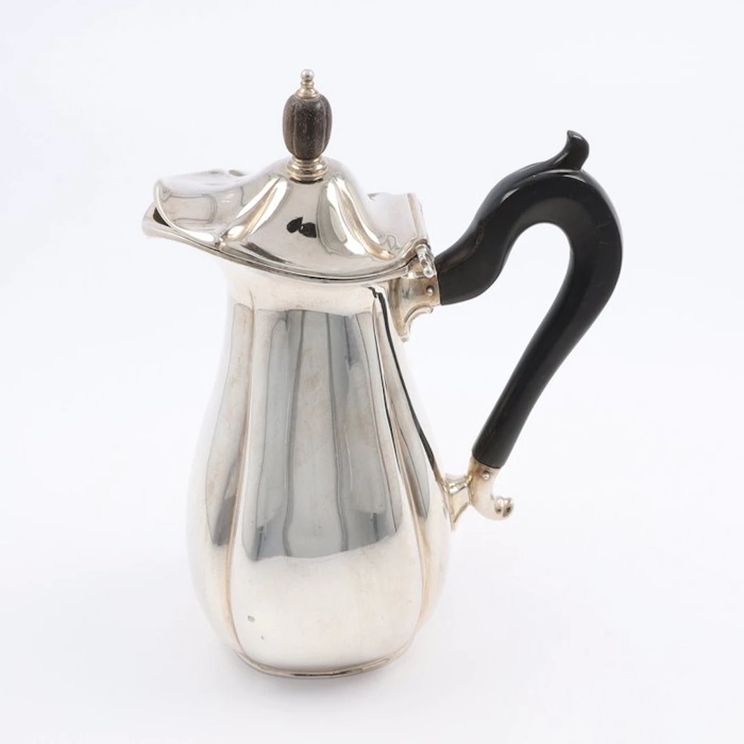 Fa. Amsterdams Keur (C.M. & M. Schoorl-Nijgh). Schenkkan. - Ewer - .835 silver
