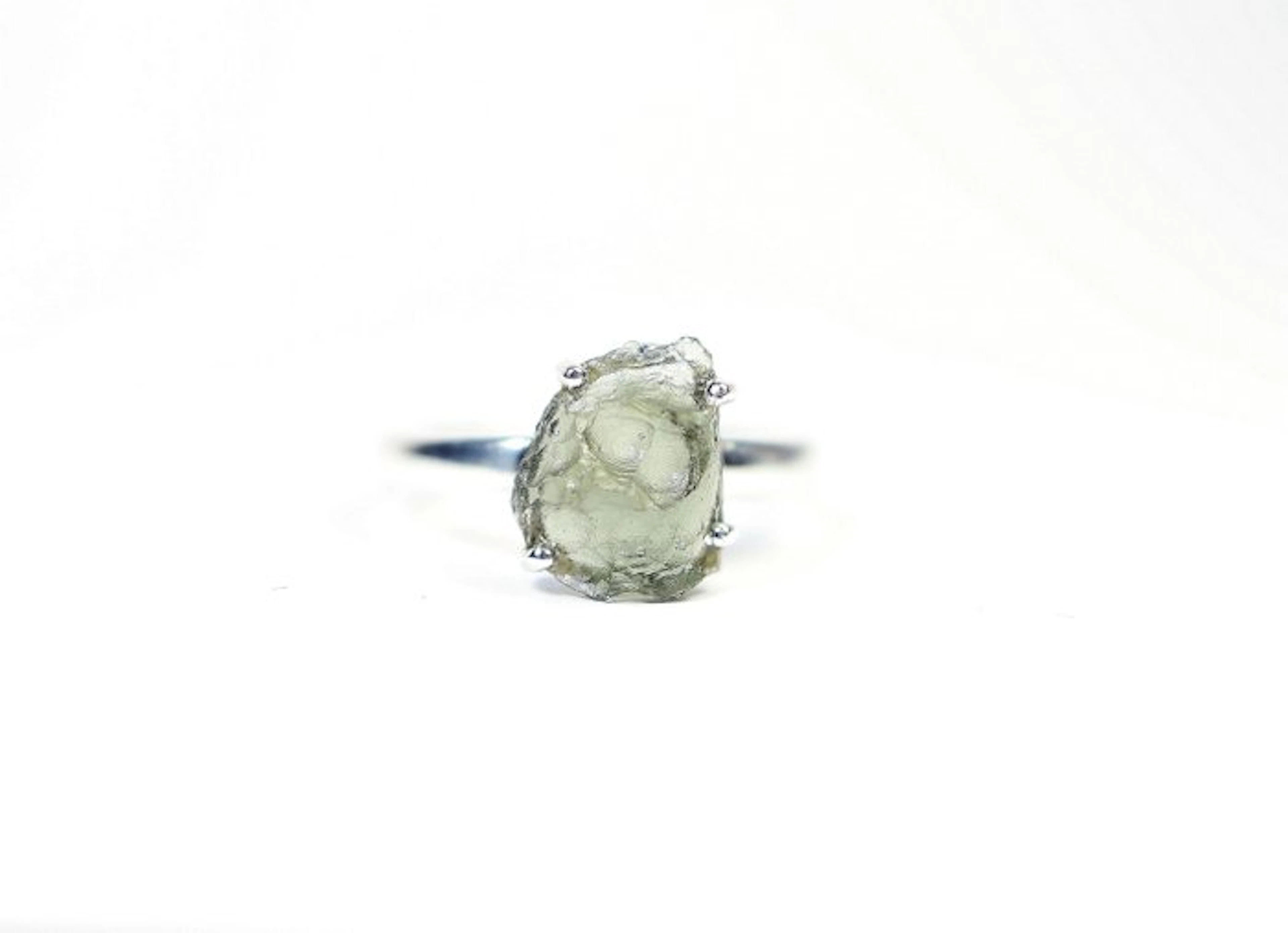 Ring Moldavite / new - 2.78 g - (1)