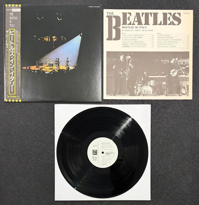 The Beatles - The Beatles in Italy (Japan) – Rare White...