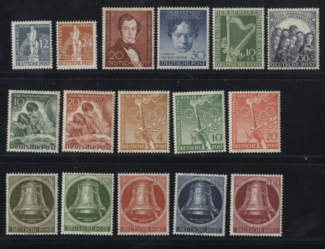 Berlin - Berlin lots — better mint-condition special editions