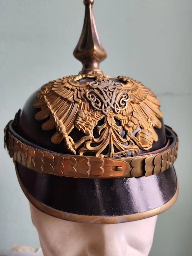 Austria - Military helmet - spiked helmet - 1985
