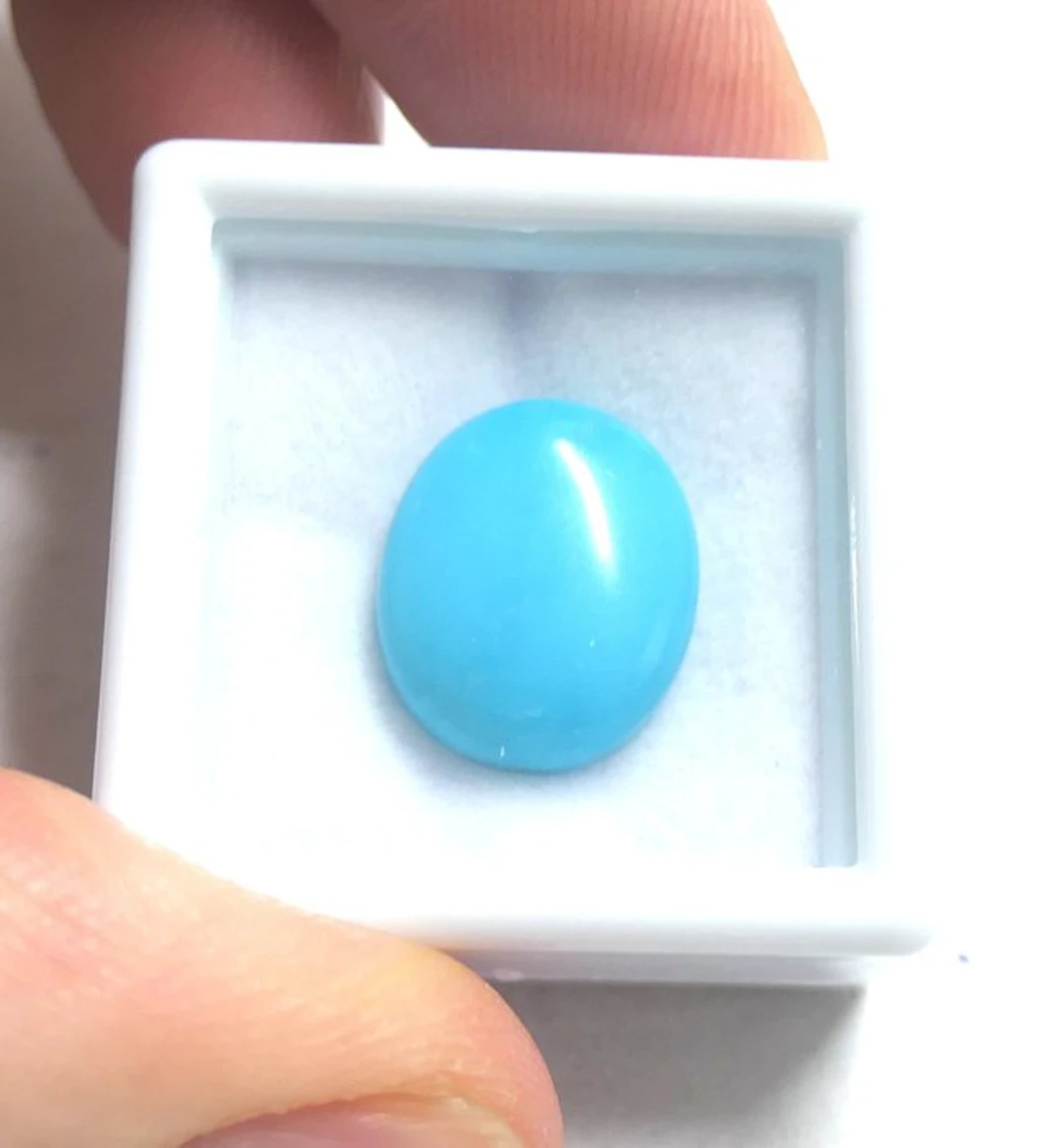 Magnificent Arizona turquoise, 100% natural. Cabochon- 1.4 g