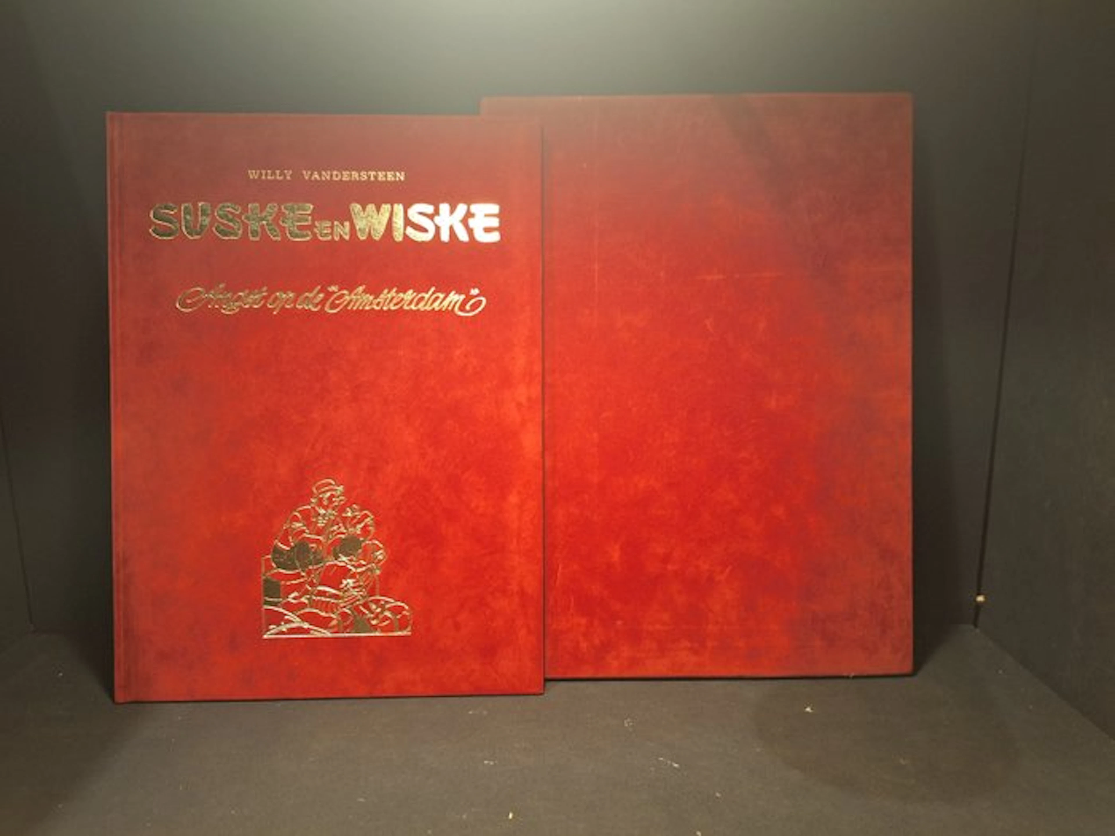 Suske en Wiske - Angst op de 'Amsterdam' - Luxe fluwelen...