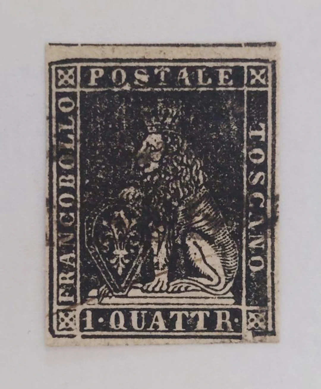 Italian Ancient States - Tuscany 1857 - 1 black quattrino