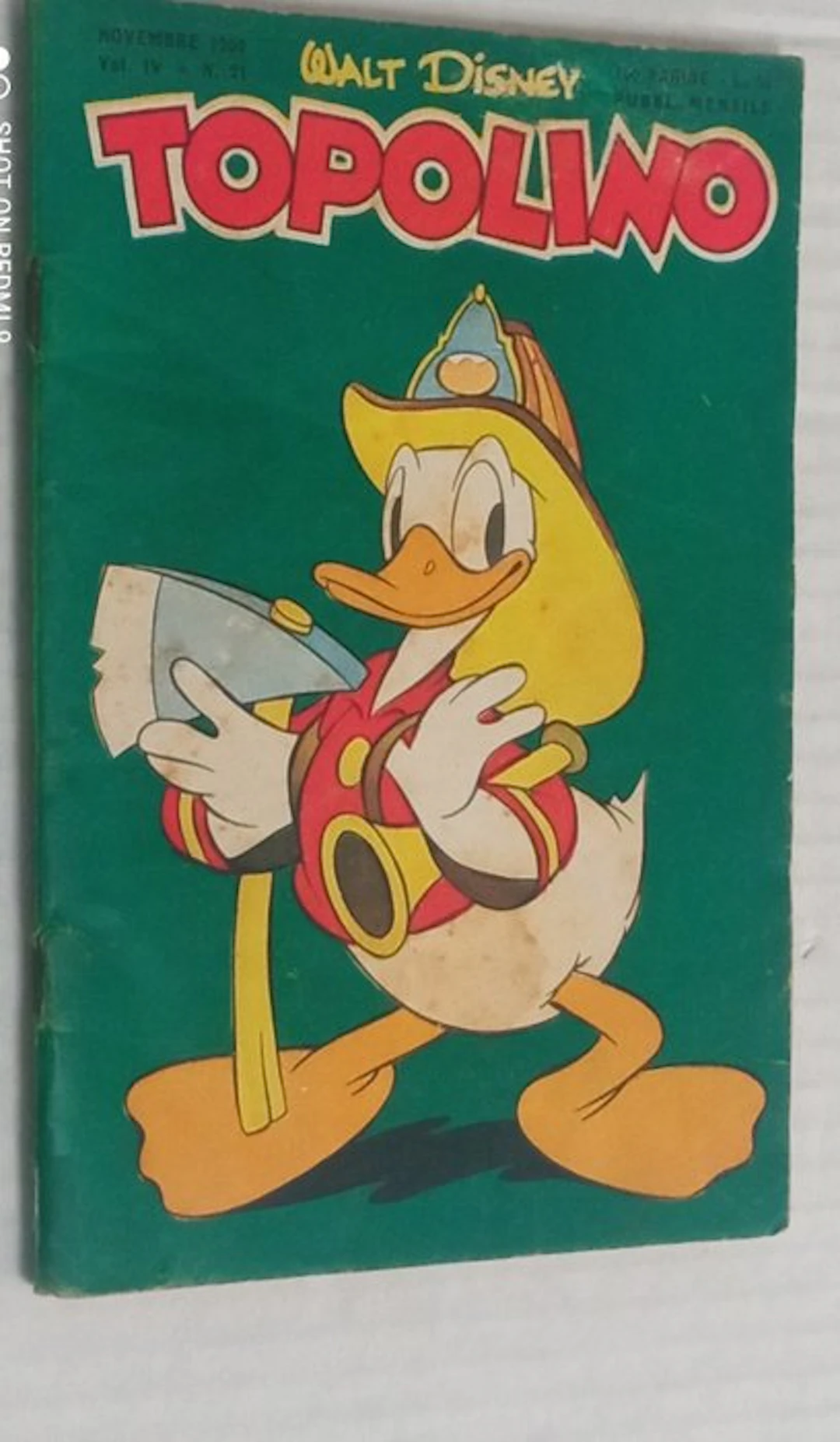 Topolino Libretto n° 21 - completo bollino e buono...
