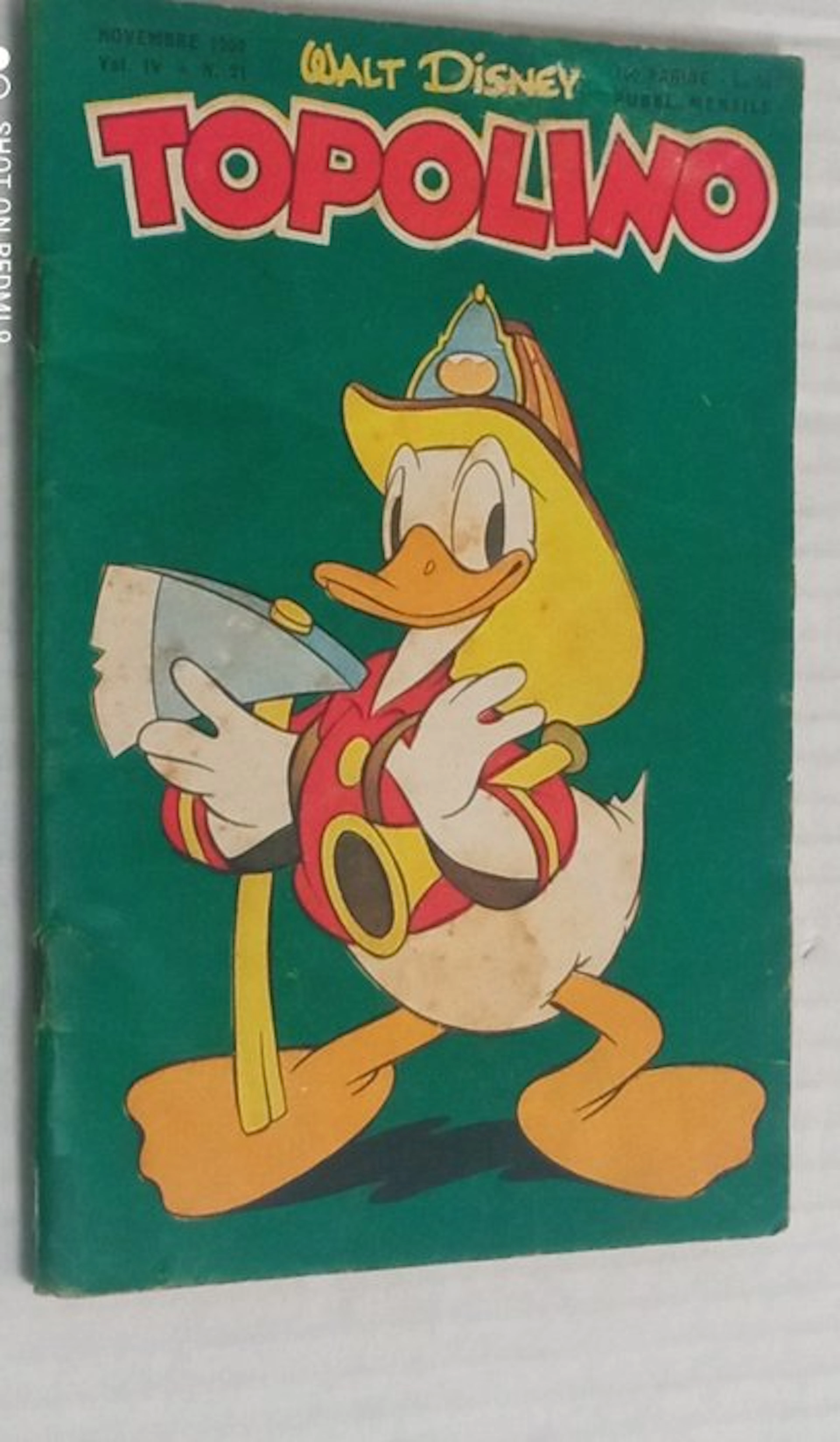 Topolino Libretto n° 21 - completo bollino e buono...