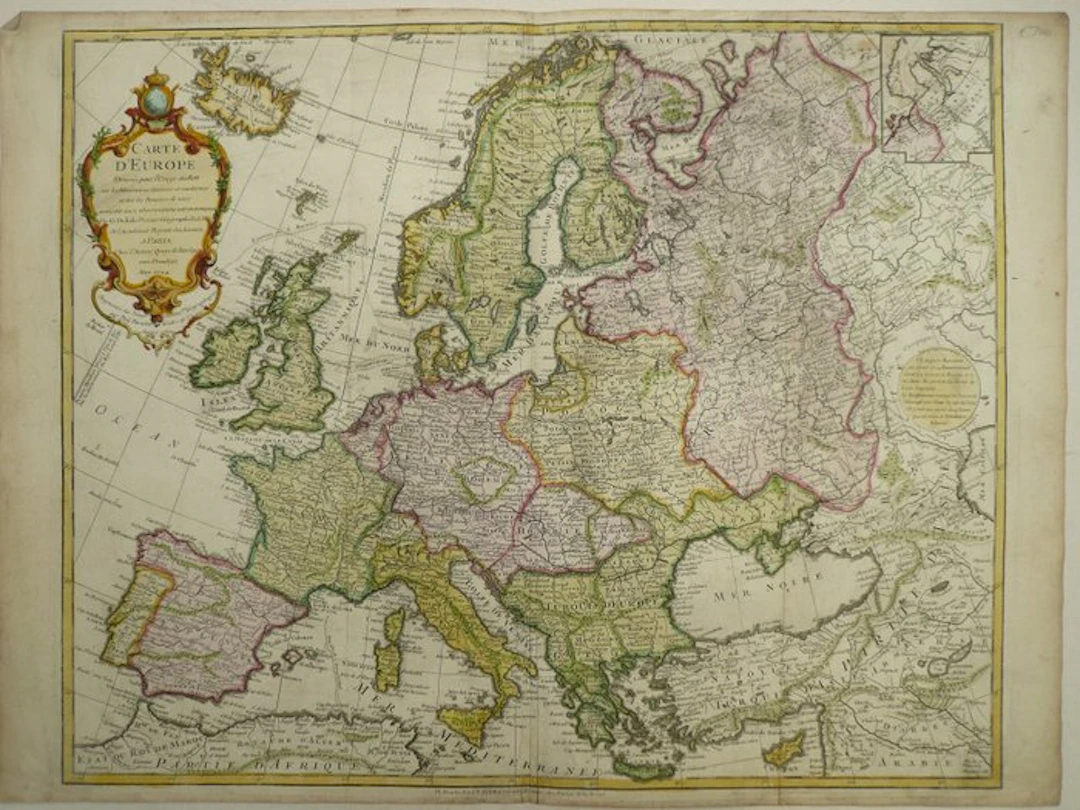 Europe - Iceland / Malta / Cyprus; Guillaume Delisle /...