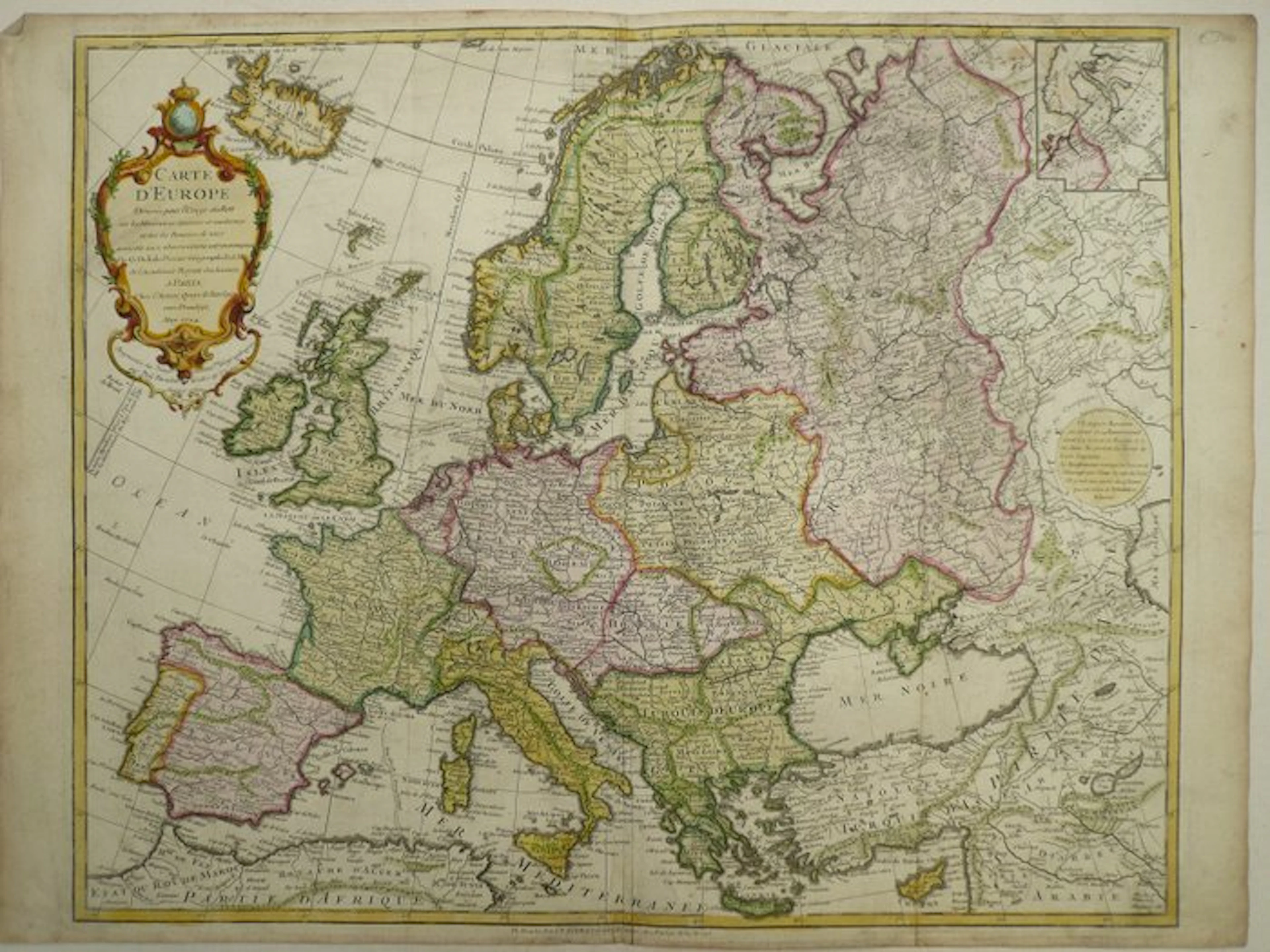 Europe - Iceland / Malta / Cyprus; Guillaume Delisle /...