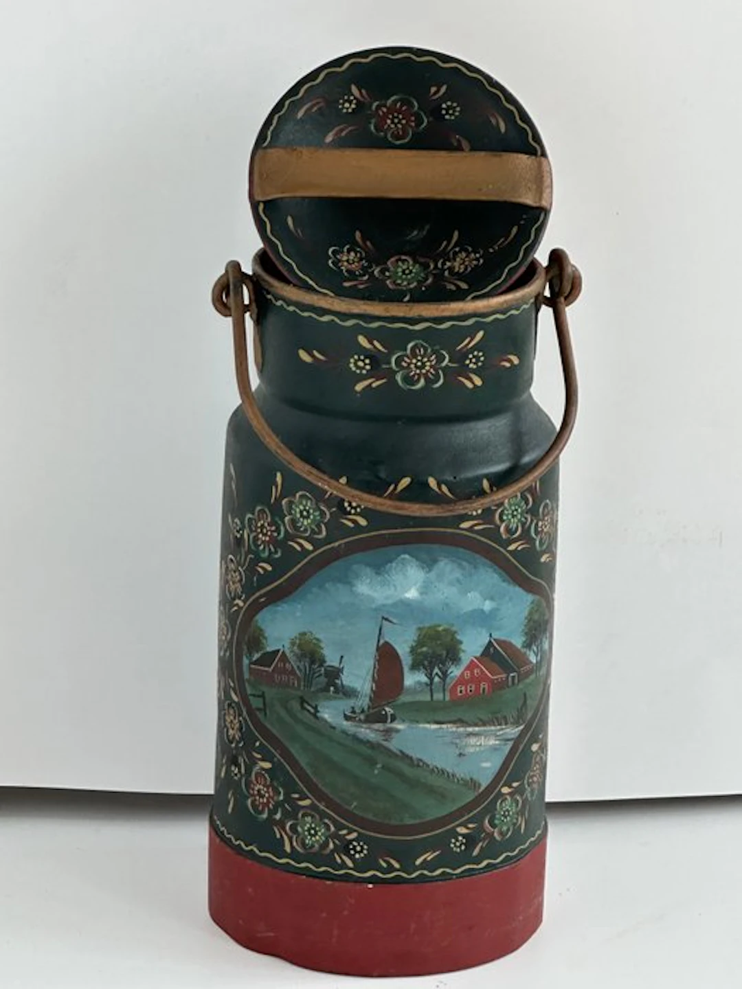 Volkskunst - Container - Decorative - Metal / iron - Old Hindeloopen Milk Truck